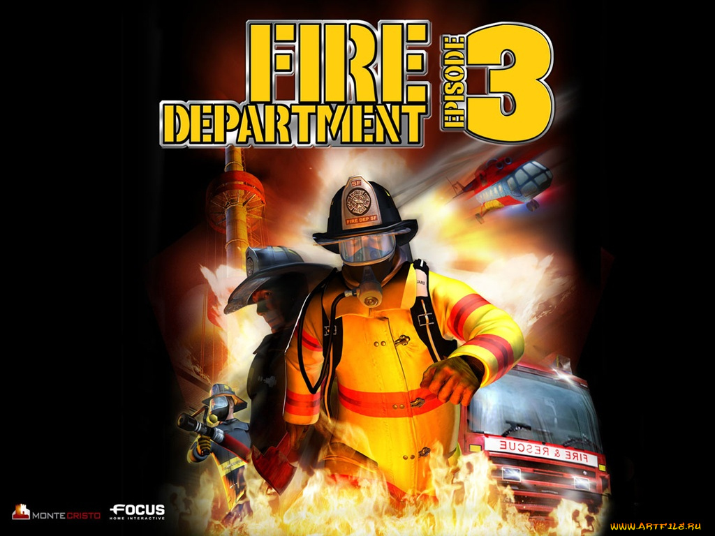 fire, department, видео, игры