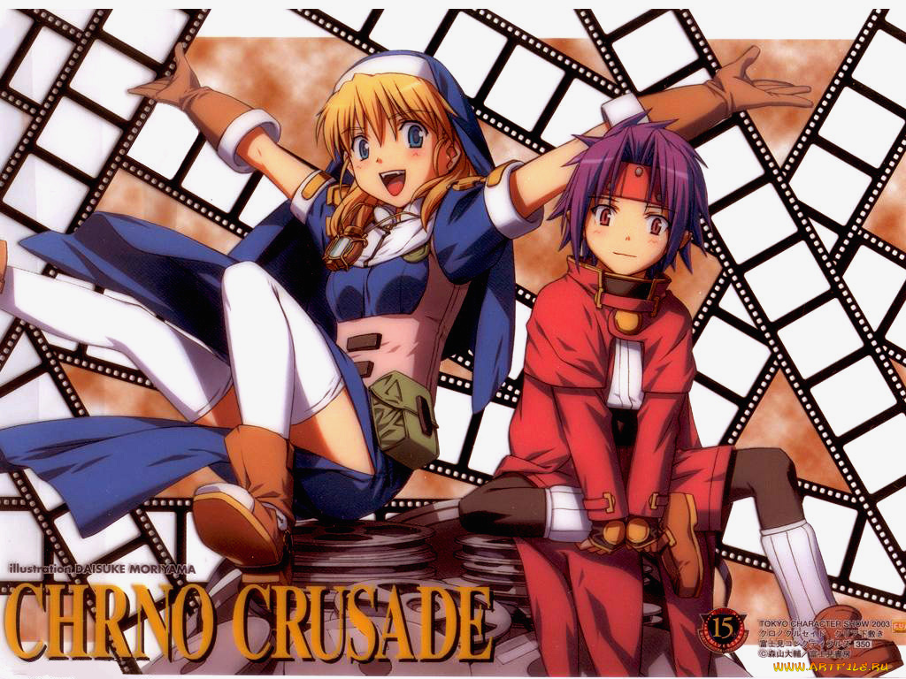 аниме, chrno, crusade