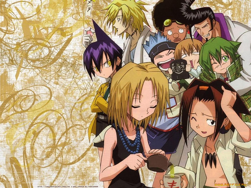 аниме, shaman, king