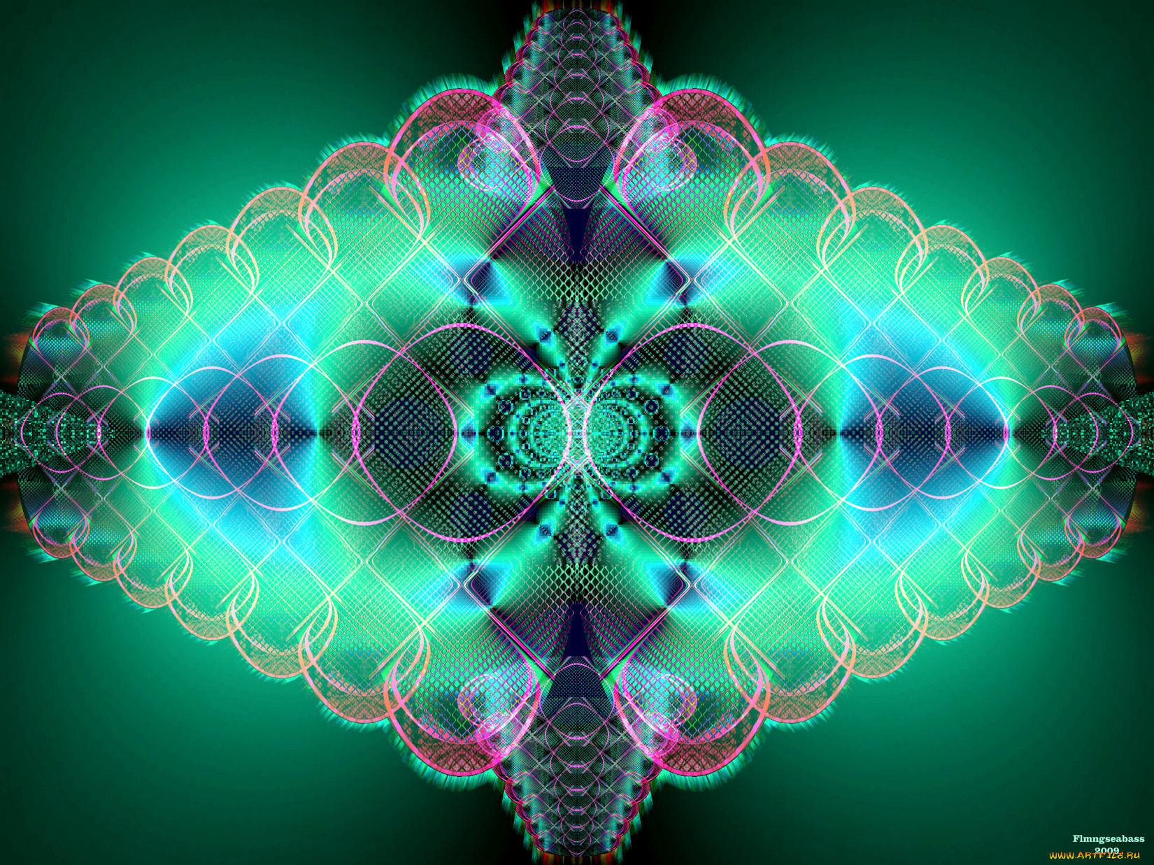 3д, графика, fractal, фракталы