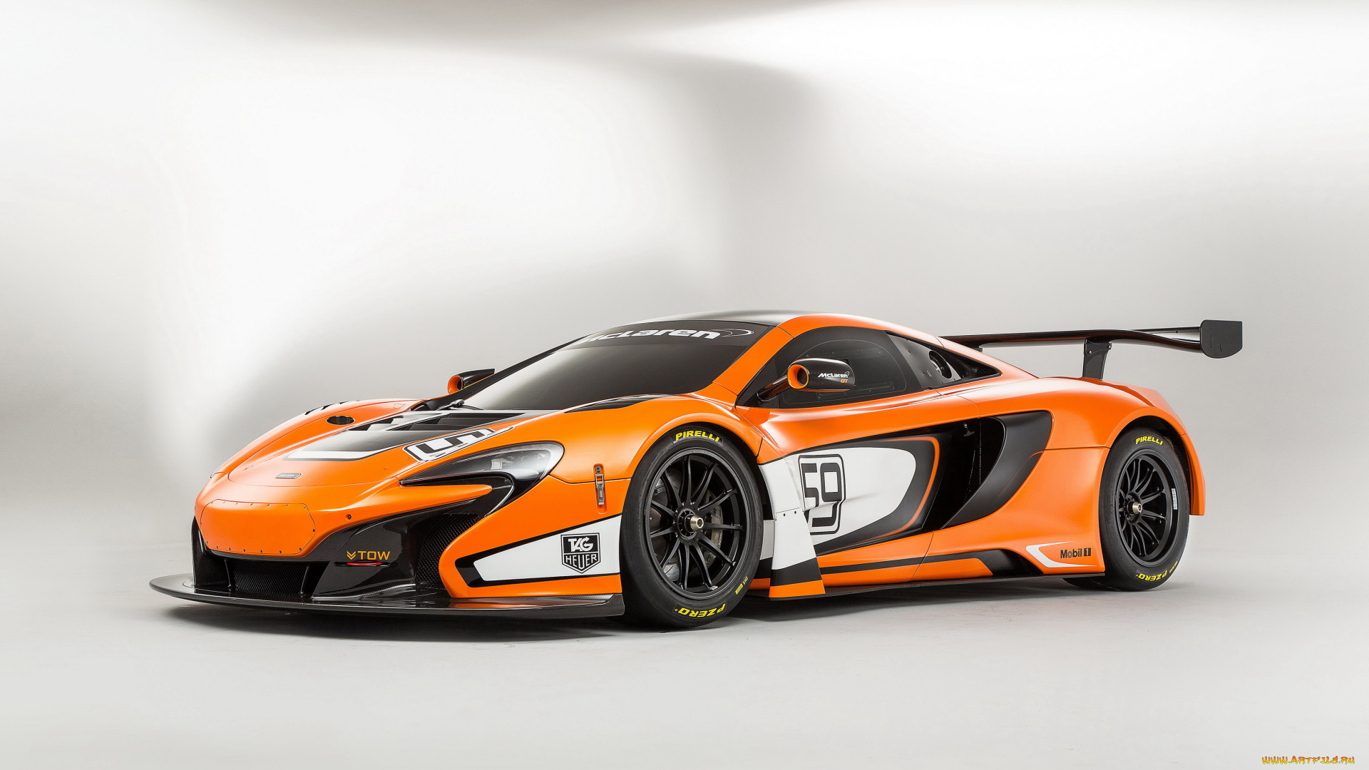 2014, mc, laren, 650s, gt3, автомобили, mclaren, тюнинг, оранжевый, металлик