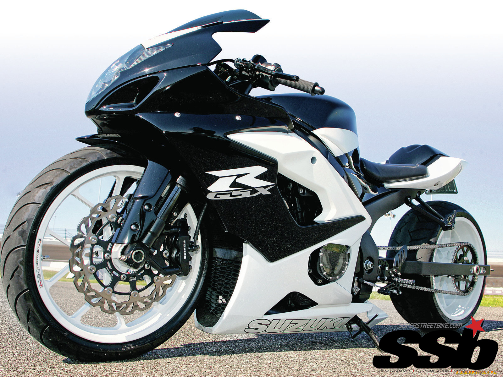 черный мотоциклы Suzuki GSXR скачать