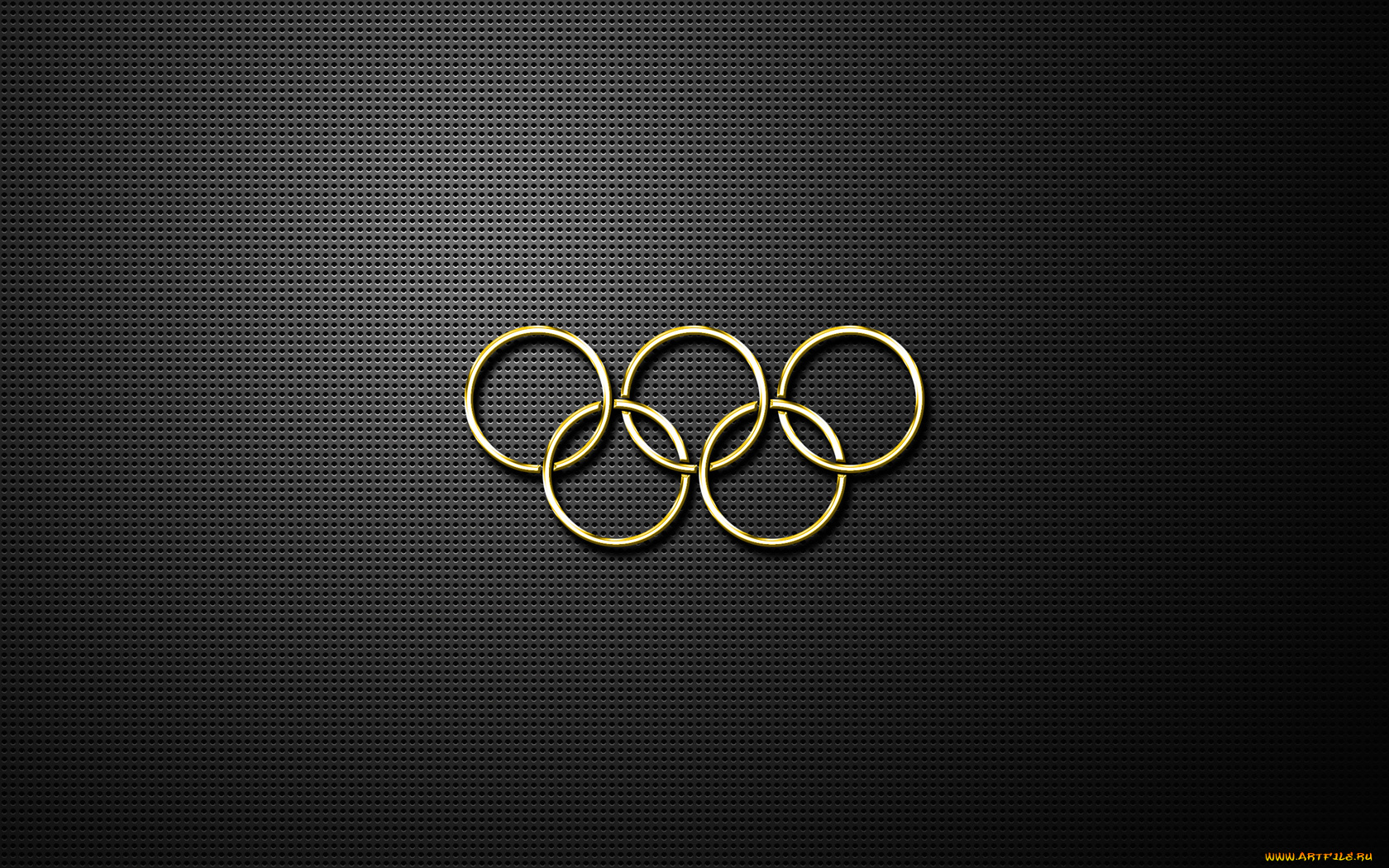 спорт, 3d, рисованные, олимпийские, кольца
