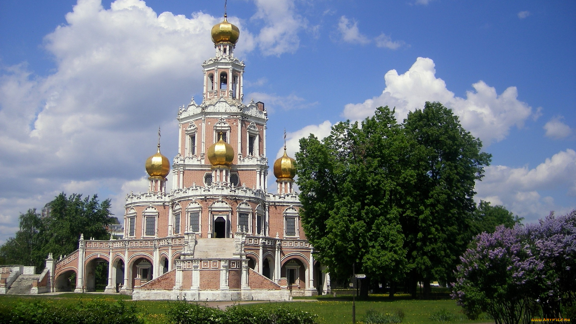 церковь, покрова, пресвятой, богородицы, москва, города, россия