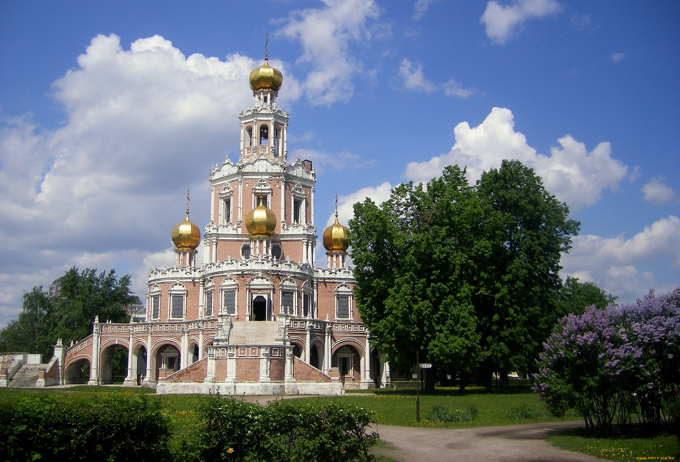 церковь, покрова, пресвятой, богородицы, москва, города, россия