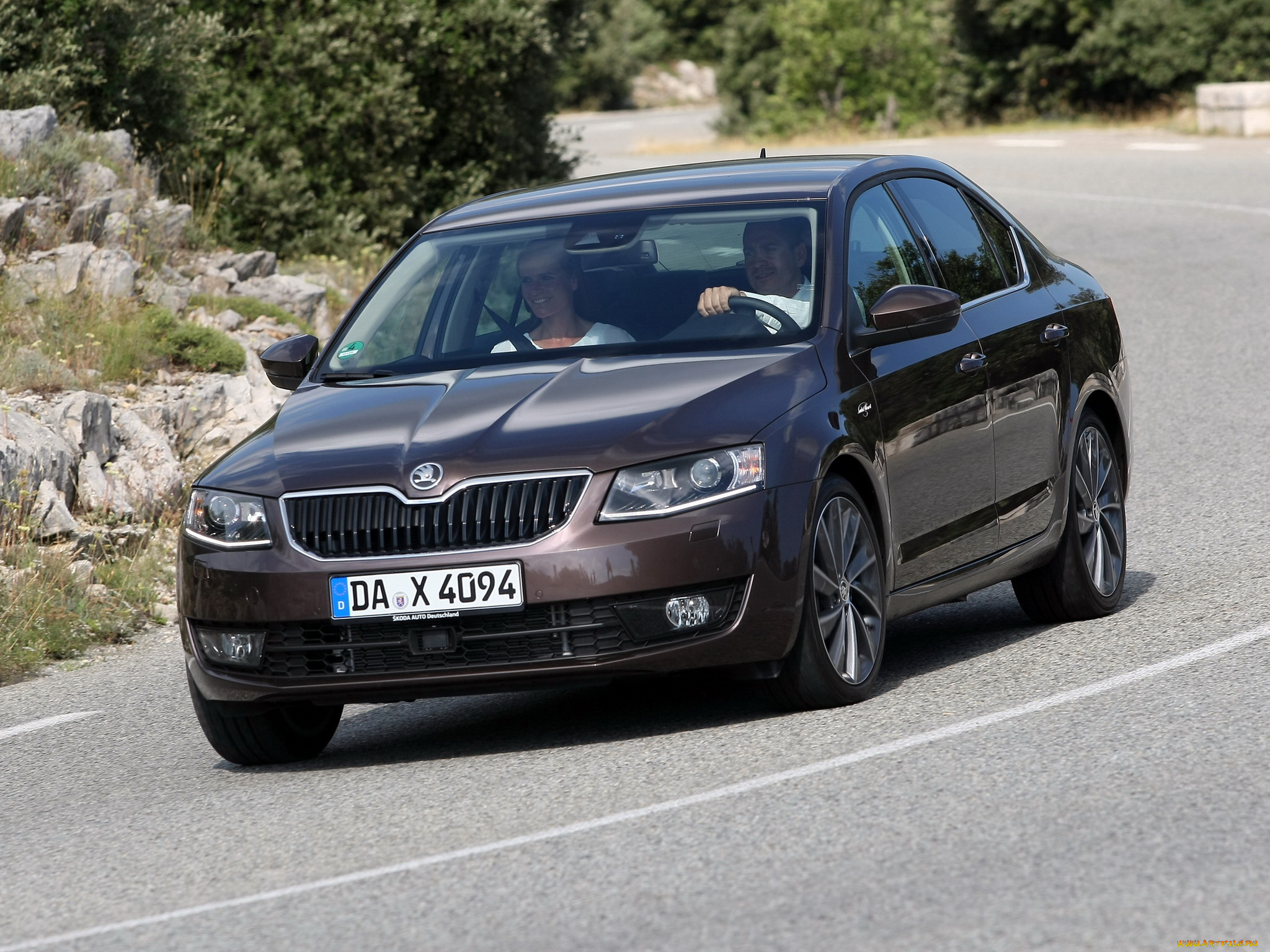 автомобили, skoda, octavia, laurin, klement, 5e, 2014г, темный