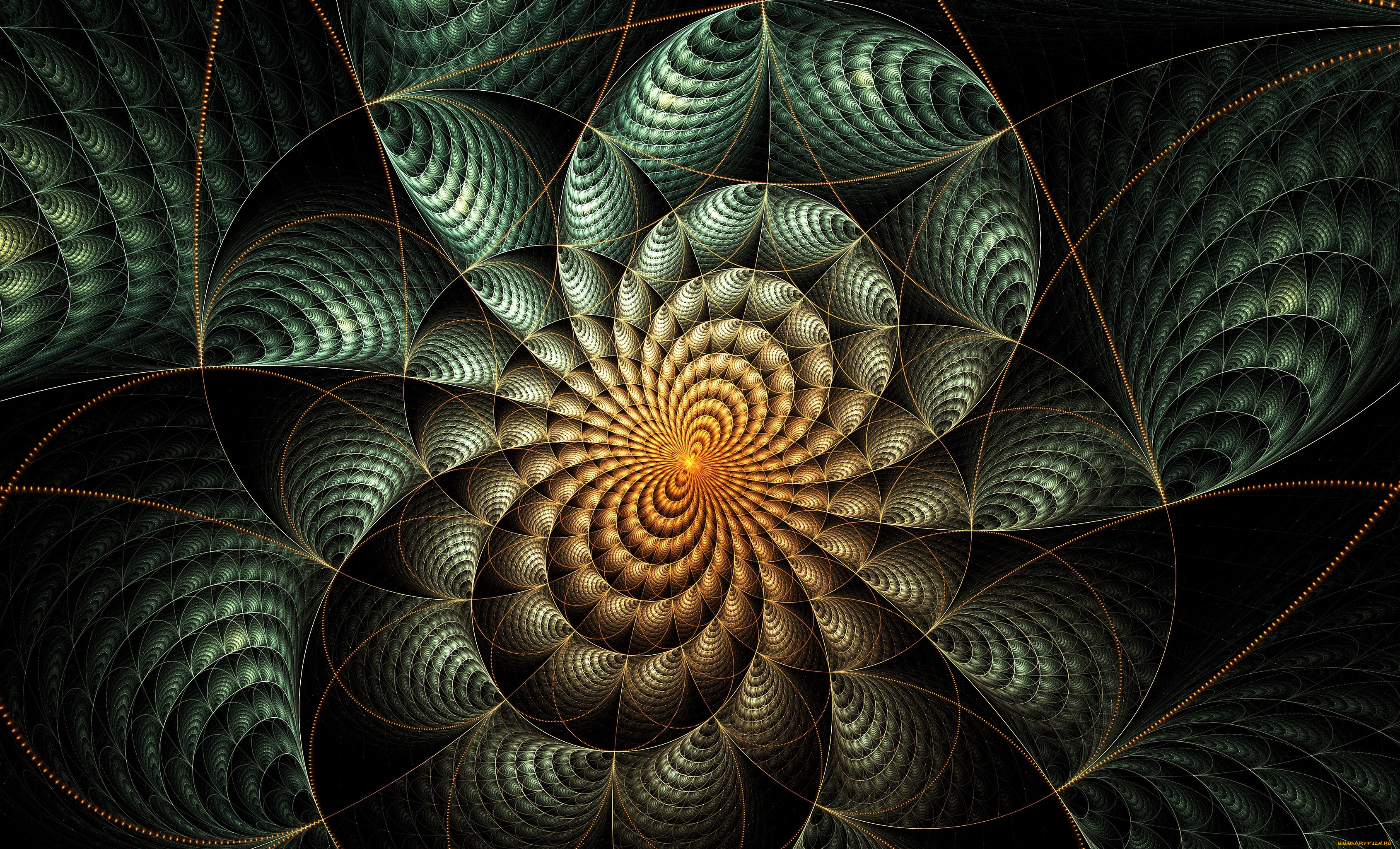 3д, графика, фракталы, , fractal, узор, фон, цвета