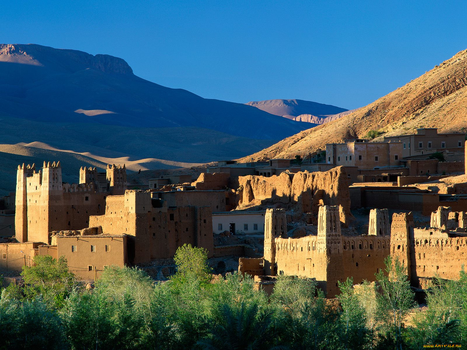 kasbah, ruins, dades, gorge, atlas, mountains, morocco, города, исторические, архитектурные, памятники