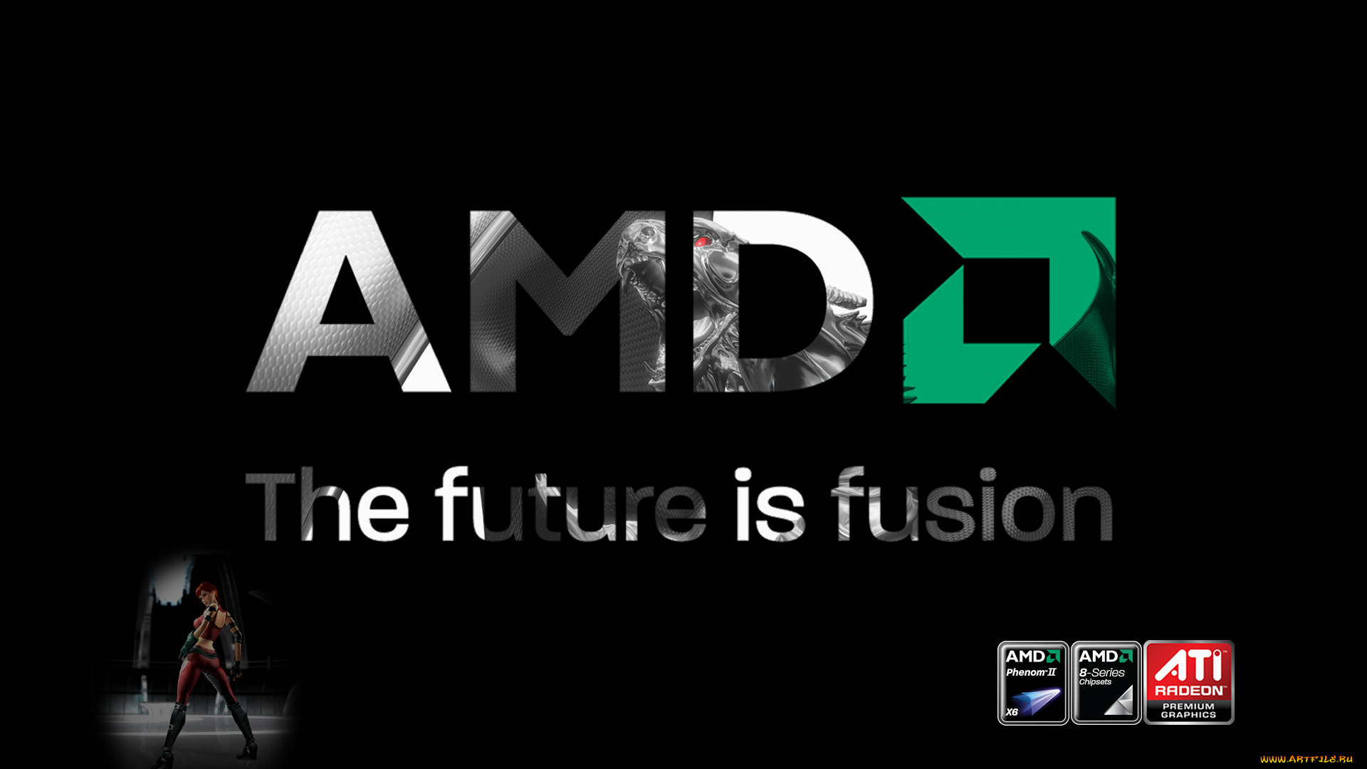 компьютеры, amd, темный, логотип