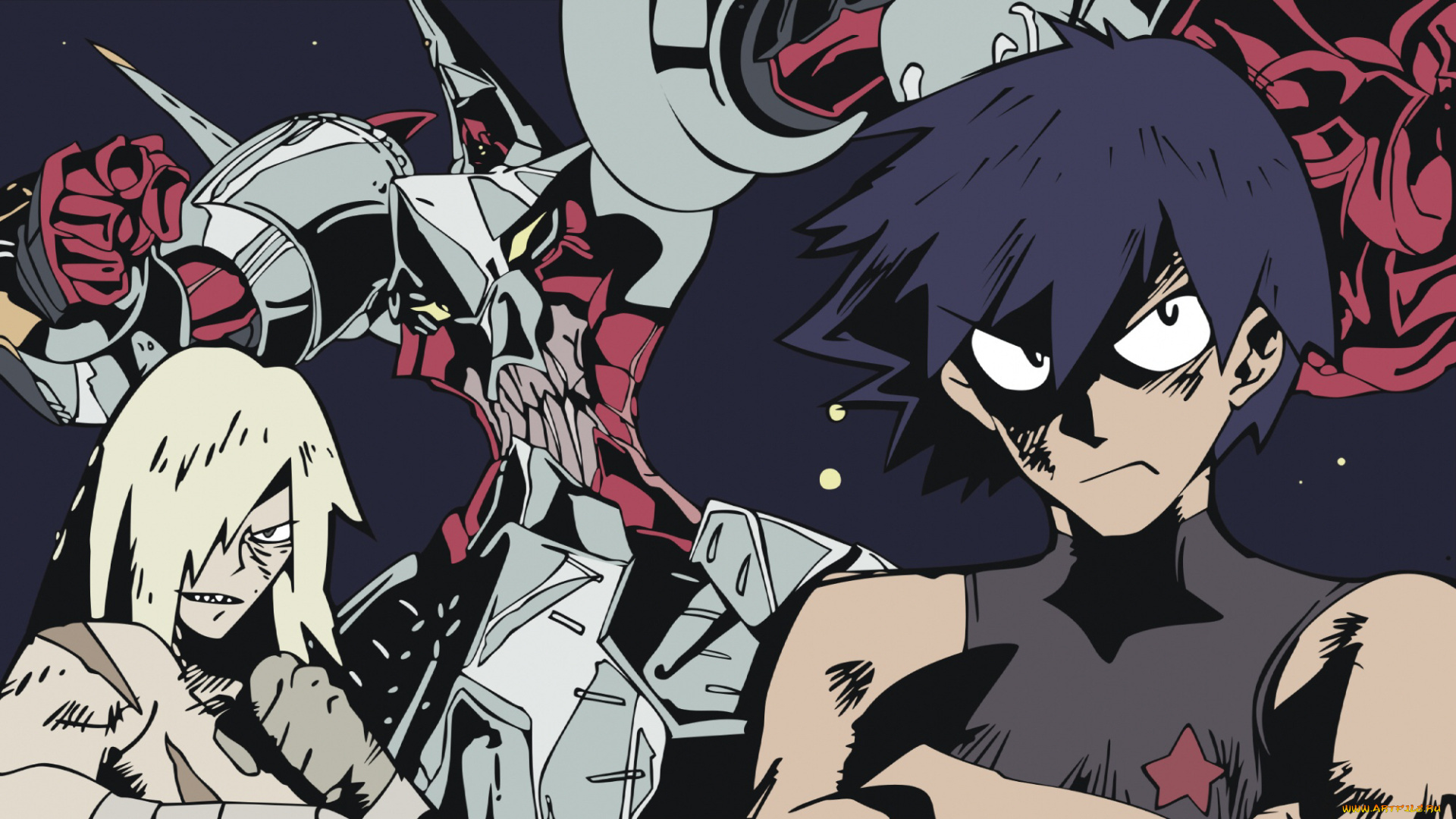 аниме, tengen, toppa, <b>gurren</b>-<b>lagann</b>, <b>гуррен</b>-<b>лаган</b>.