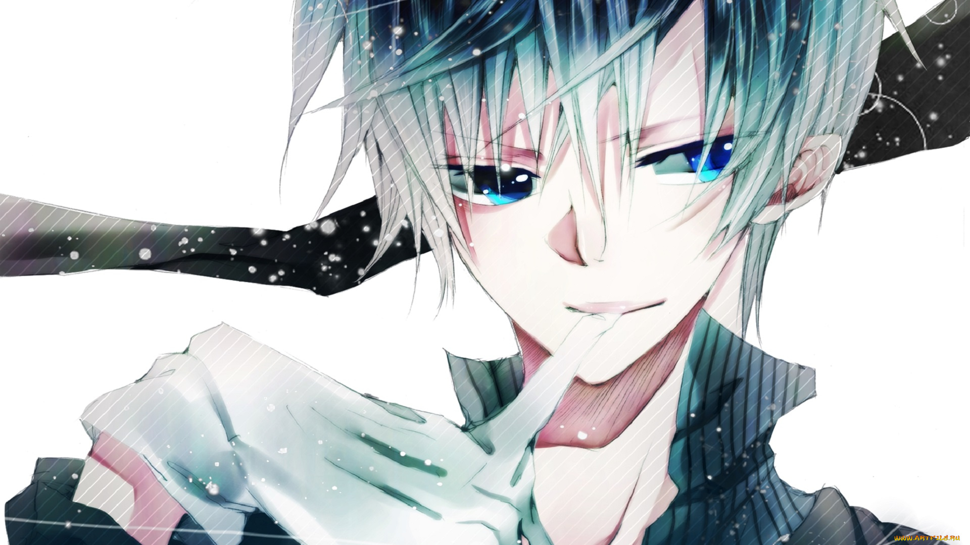 аниме, vocaloid, kaito