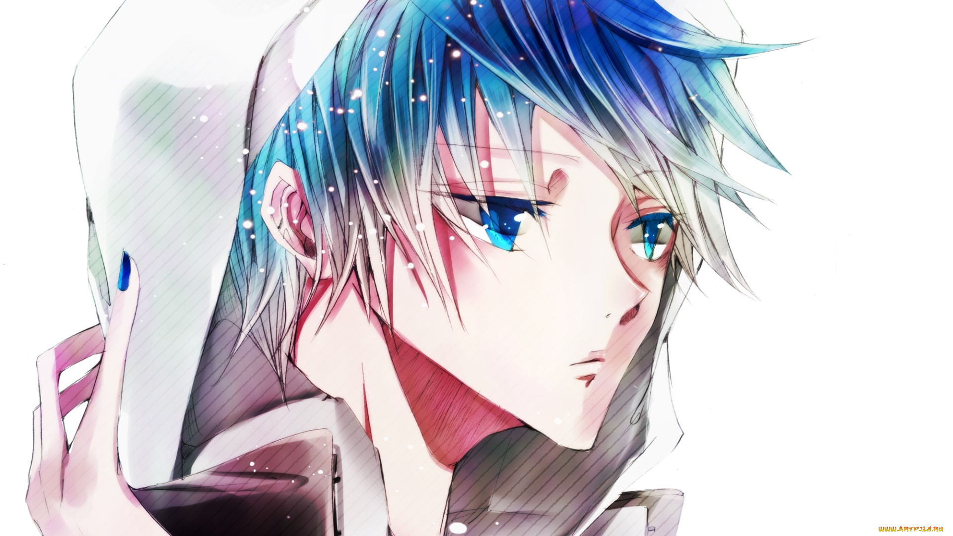 аниме, vocaloid, kaito