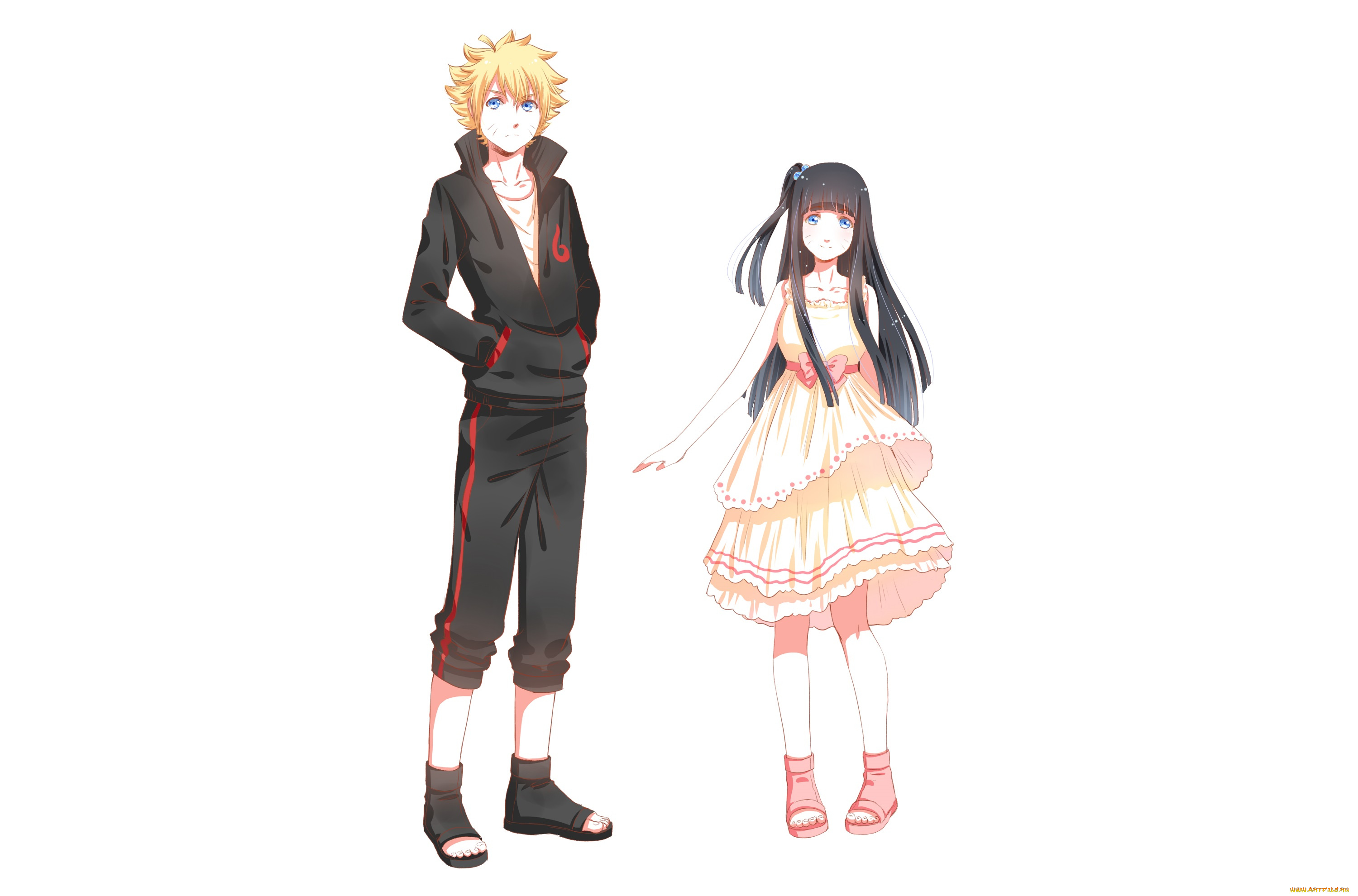 аниме, naruto, himawari, uzumaki, boruto