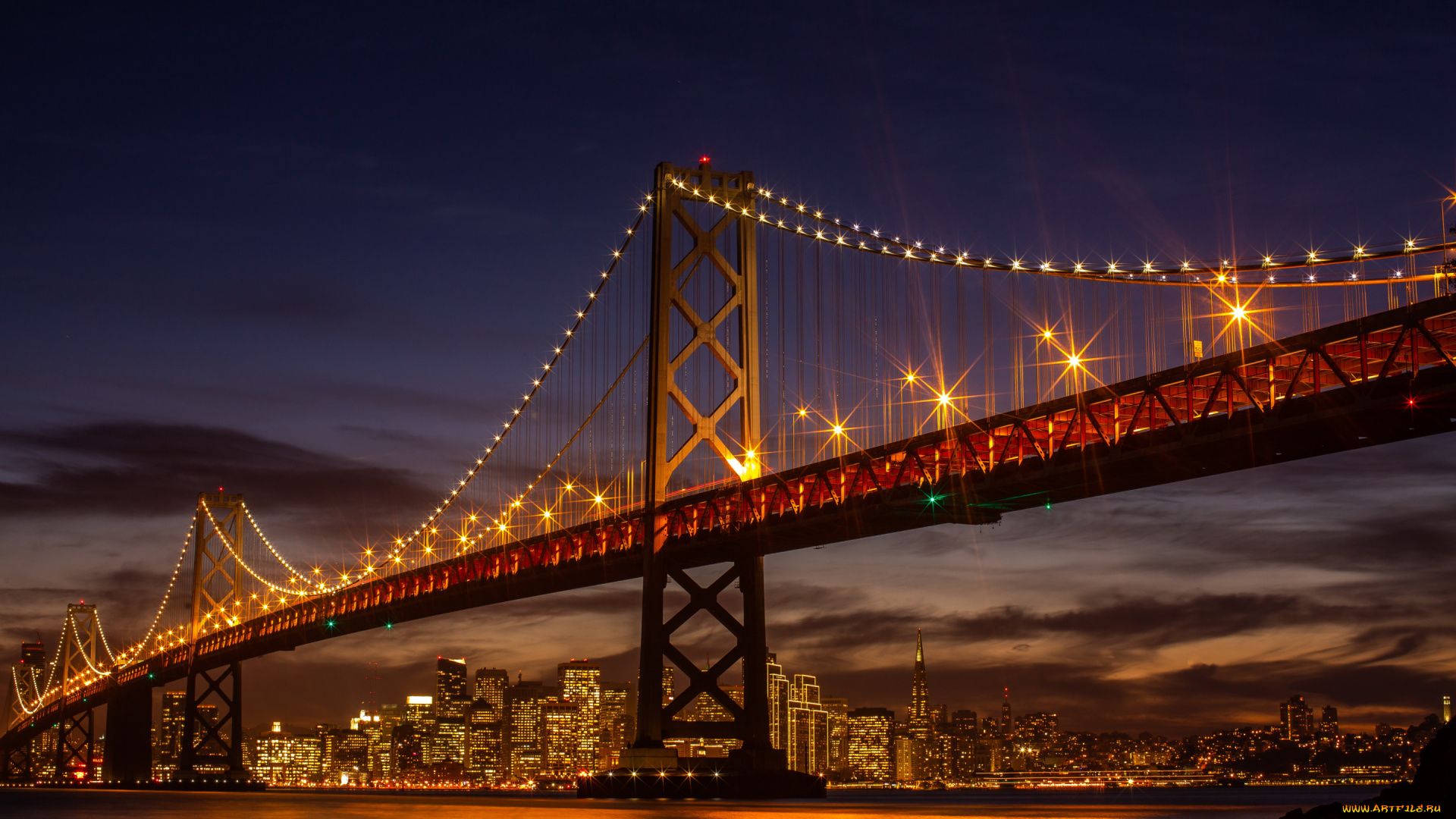 san, francisco-oakland, bay, bridge, города, сан-франциско, , сша, san, francisco-oakland, bay, bridge