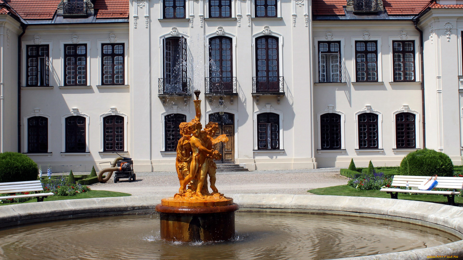 lublin, province, poland, города, -, фонтаны, lublin, province