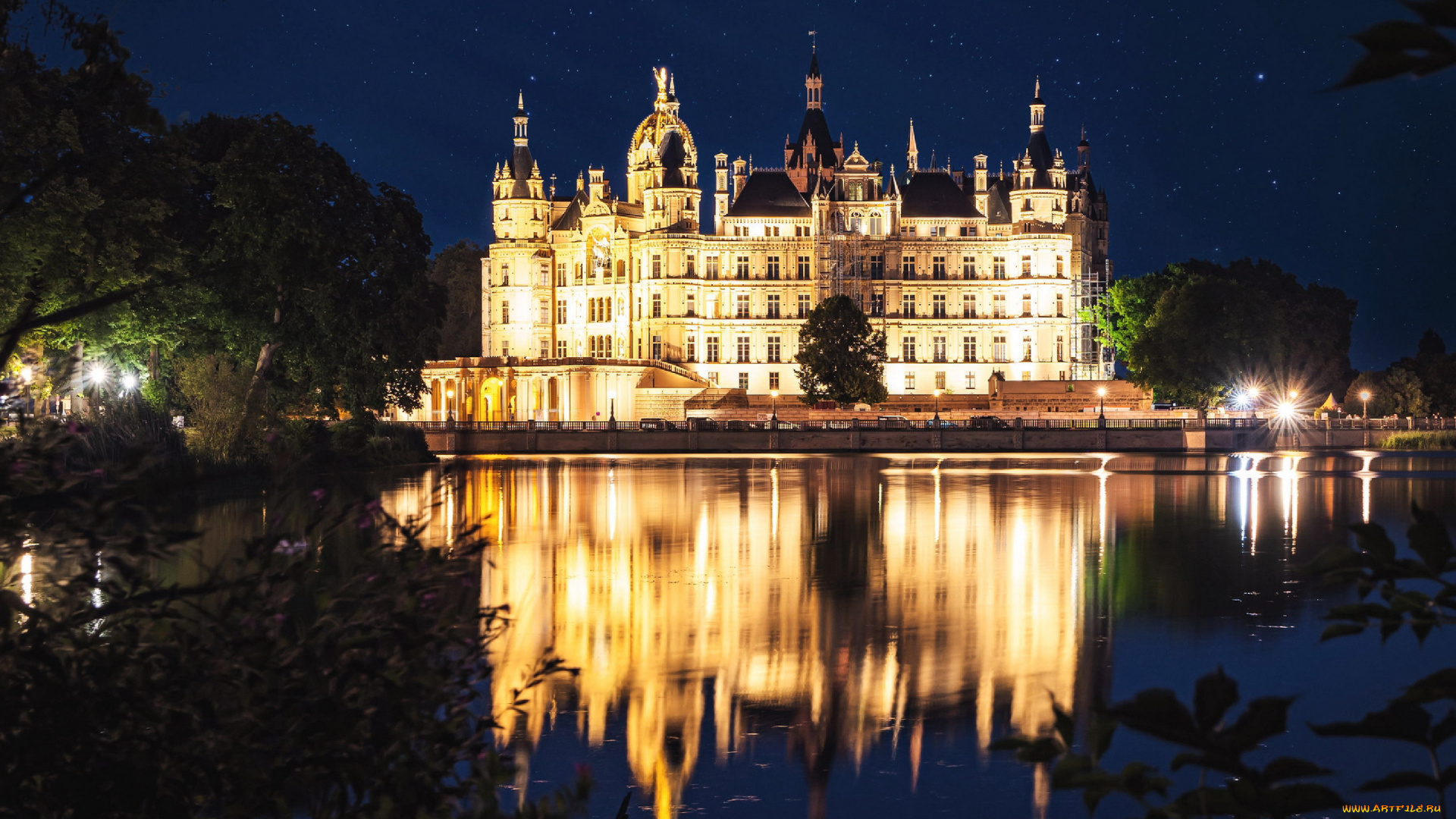 schwerin, castle, germany, города, замок, шверин, , германия, schwerin, castle