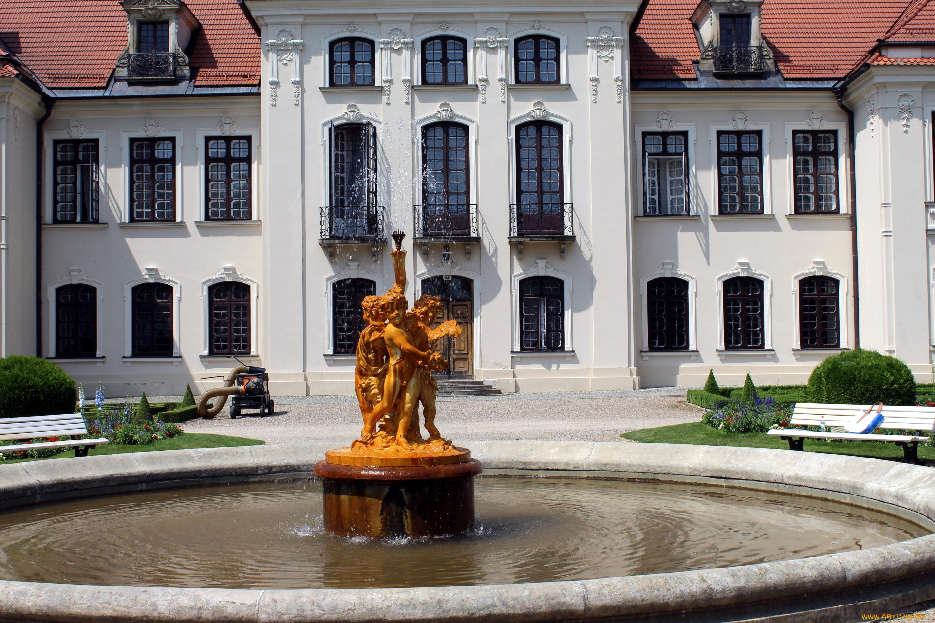 lublin, province, poland, города, -, фонтаны, lublin, province