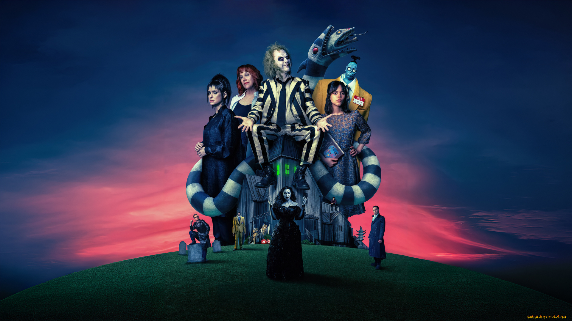 beetlejuice, beetlejuice, , , 2024, , кино, фильмы, beetlejuice, beetlejuice, фэнтези, комедия, beetlejuice, дженна, oртега, jenna, ortega, моника, беллуччи, monica, bellucci, вайнона, райдер, winona, ryder, майкл, китон, michael, keaton