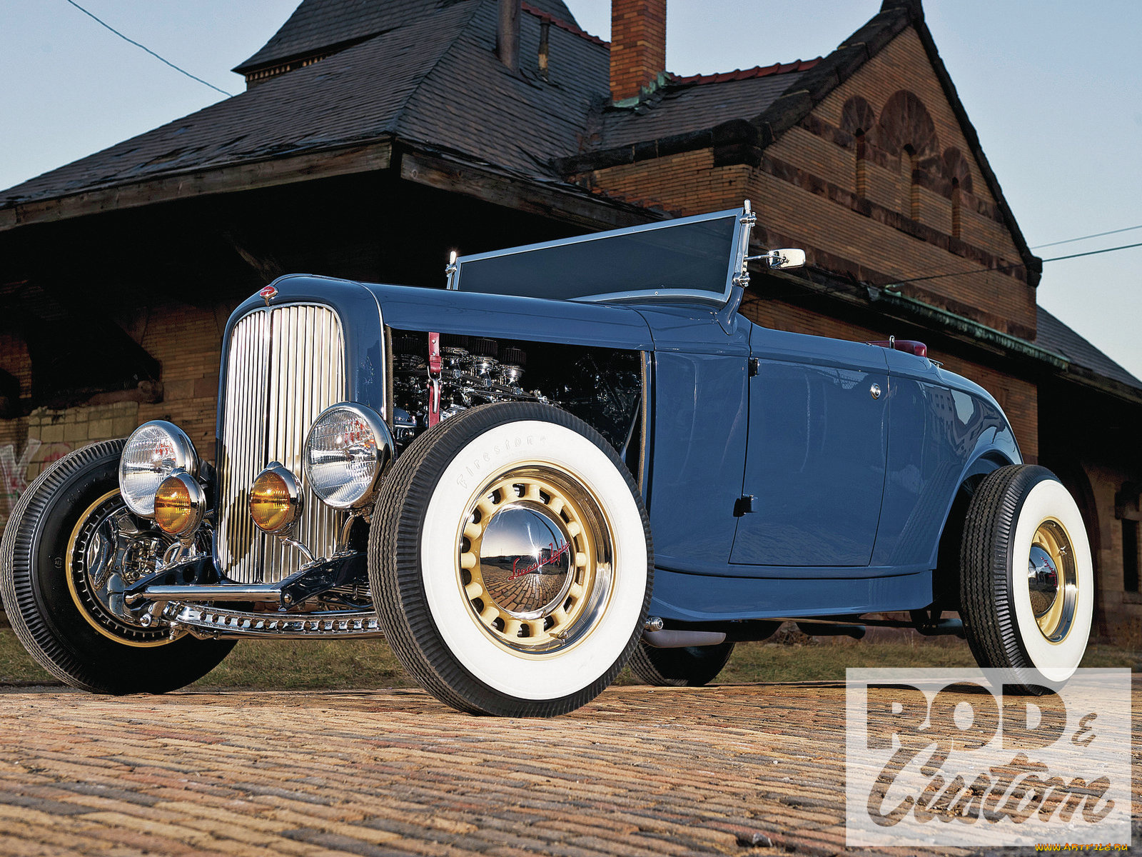 1932, ford, roadster, автомобили, custom, classic, car