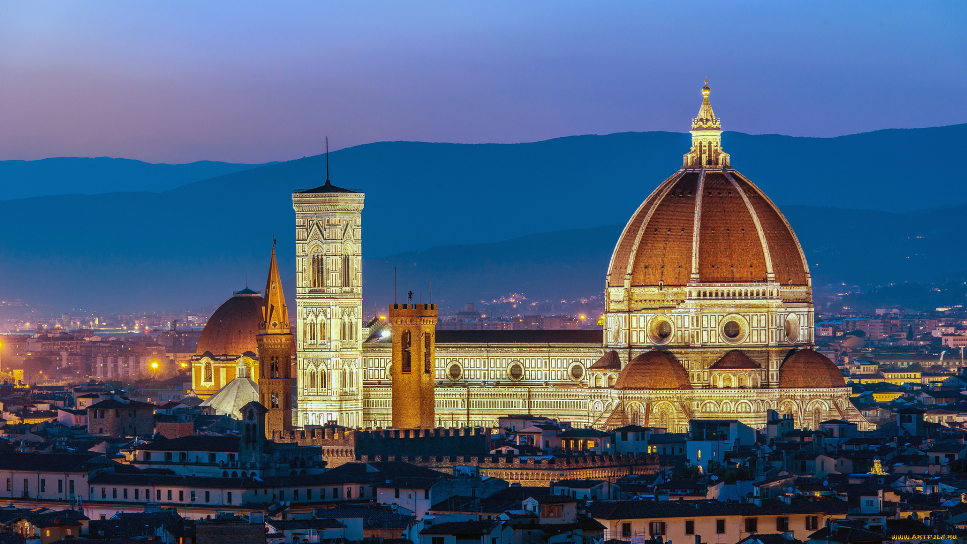 duomo, , firenze, -, italy, города, флоренция, , италия, простор