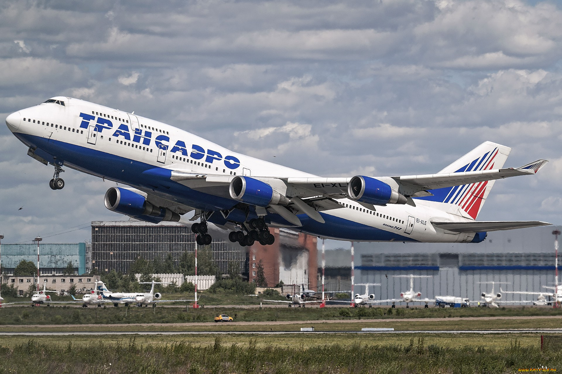 boeinf, 747-446, авиация, пассажирские, самолёты, авиалайнер