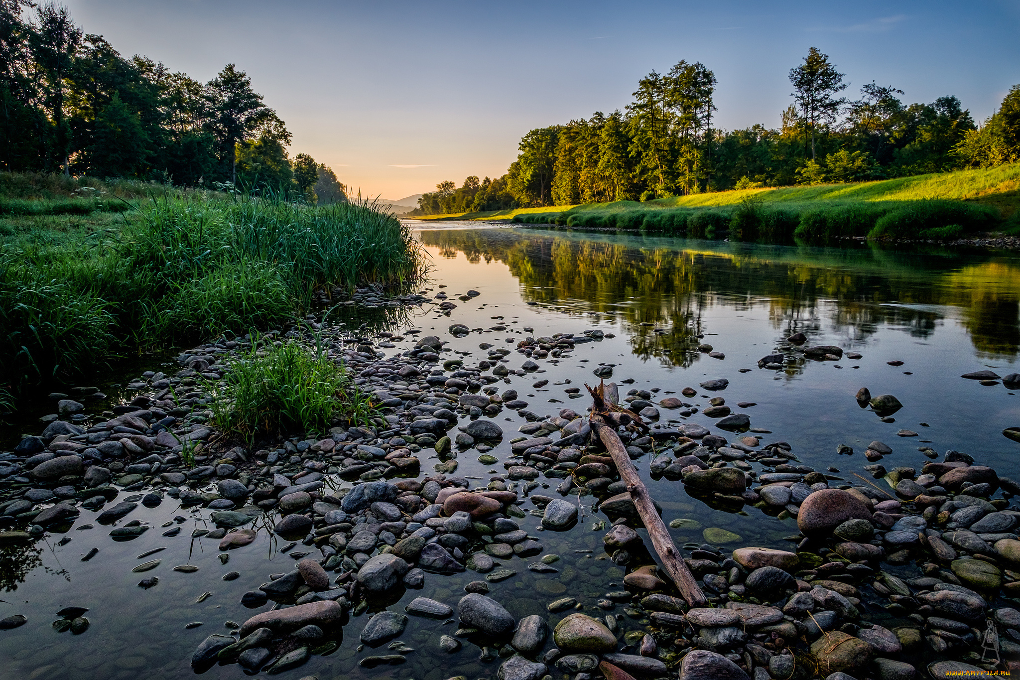 природа, реки, озера, простор