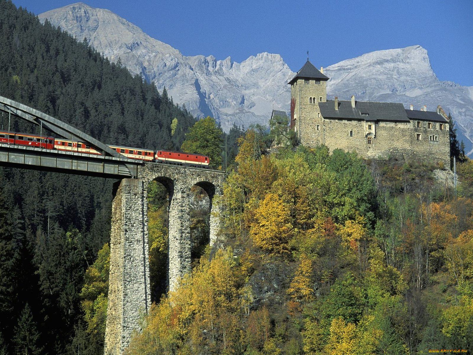 austria, wiesberg, города, дворцы, замки, крепости