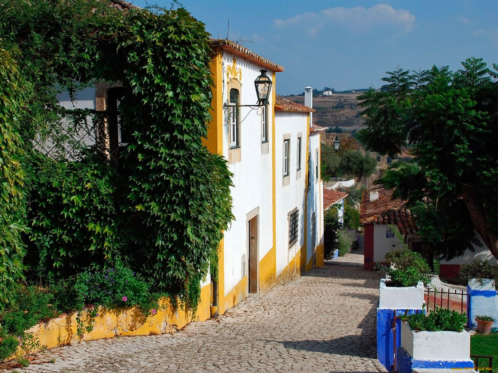 portugal, obidos, города, улицы, площади, набережные