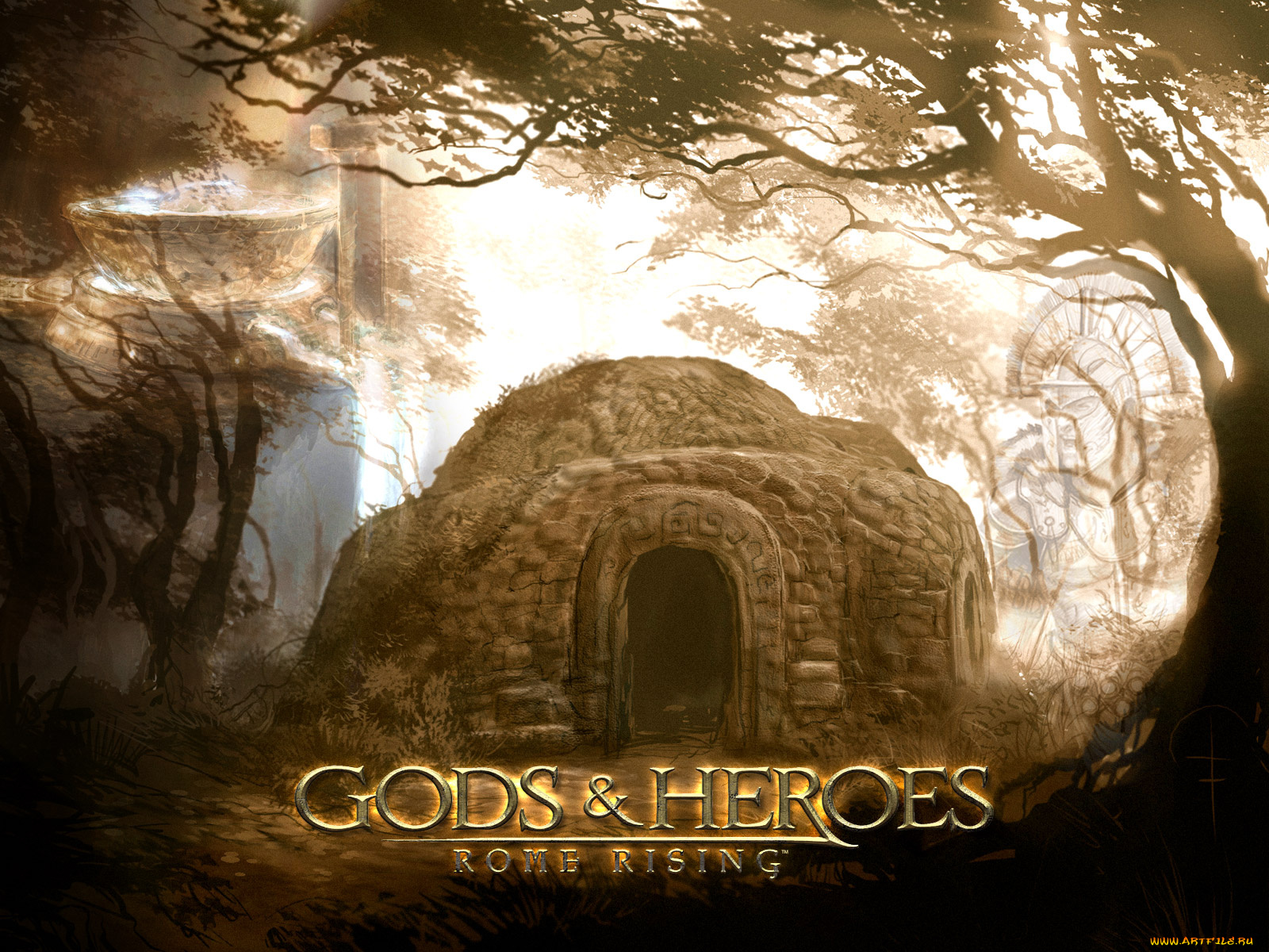 gods, heroes, rome, rising, видео, игры