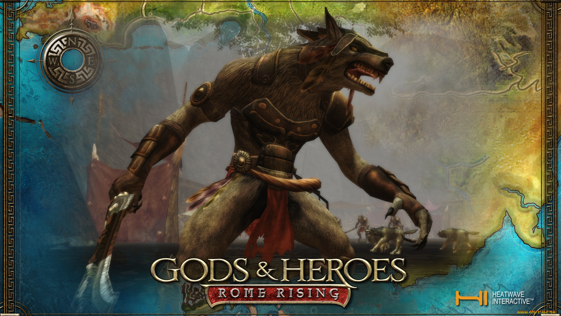 gods, heroes, rome, rising, видео, игры