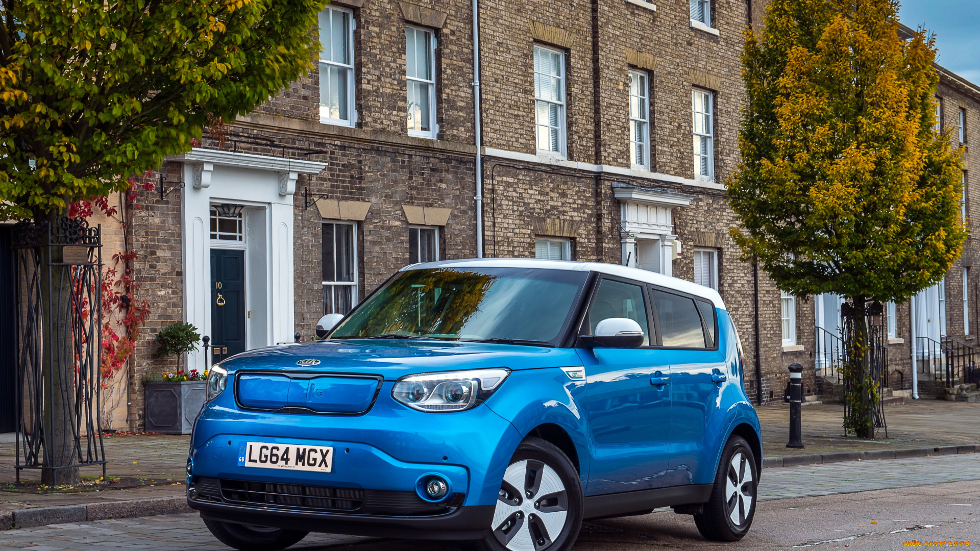 автомобили, kia, синий, 2014г, uk-spec, ev, soul