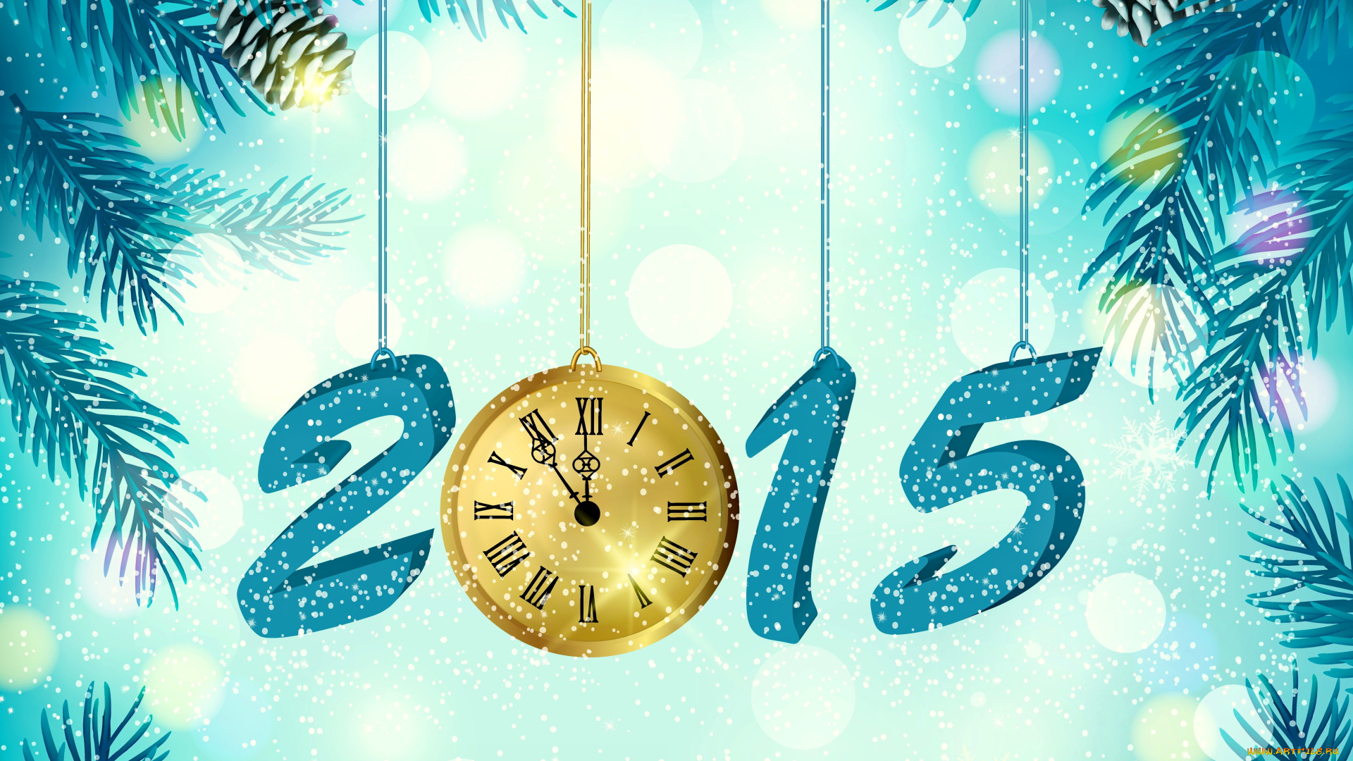 праздничные, векторная, графика, , новый, год, new, year, happy, снежинки, 2015, шары, новый, год