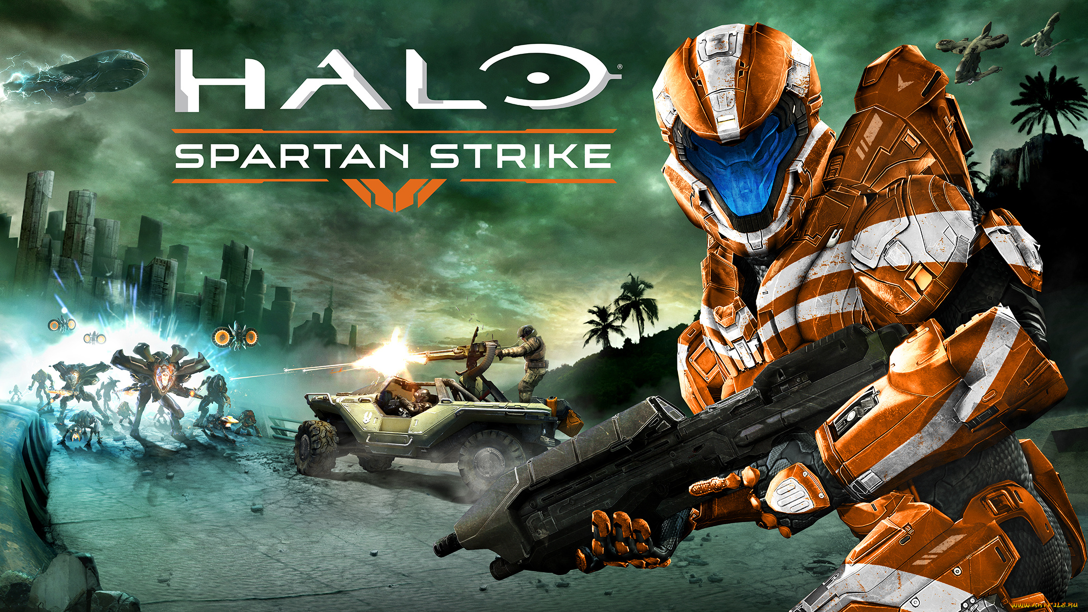 halo, , spartan, strike, видео, игры, -, halo, экшен, шутер, strike, spartan