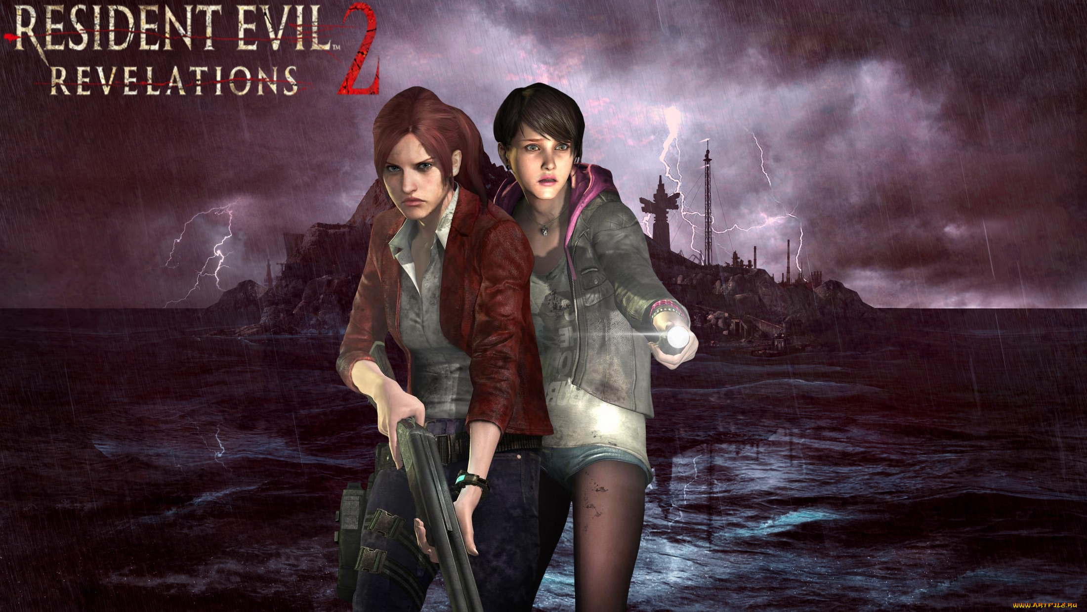 resident, evil, , revelations, 2, видео, игры, -, resident, evil, resident, evil, revelations, 2, обитель, зла, экшен, ужасы