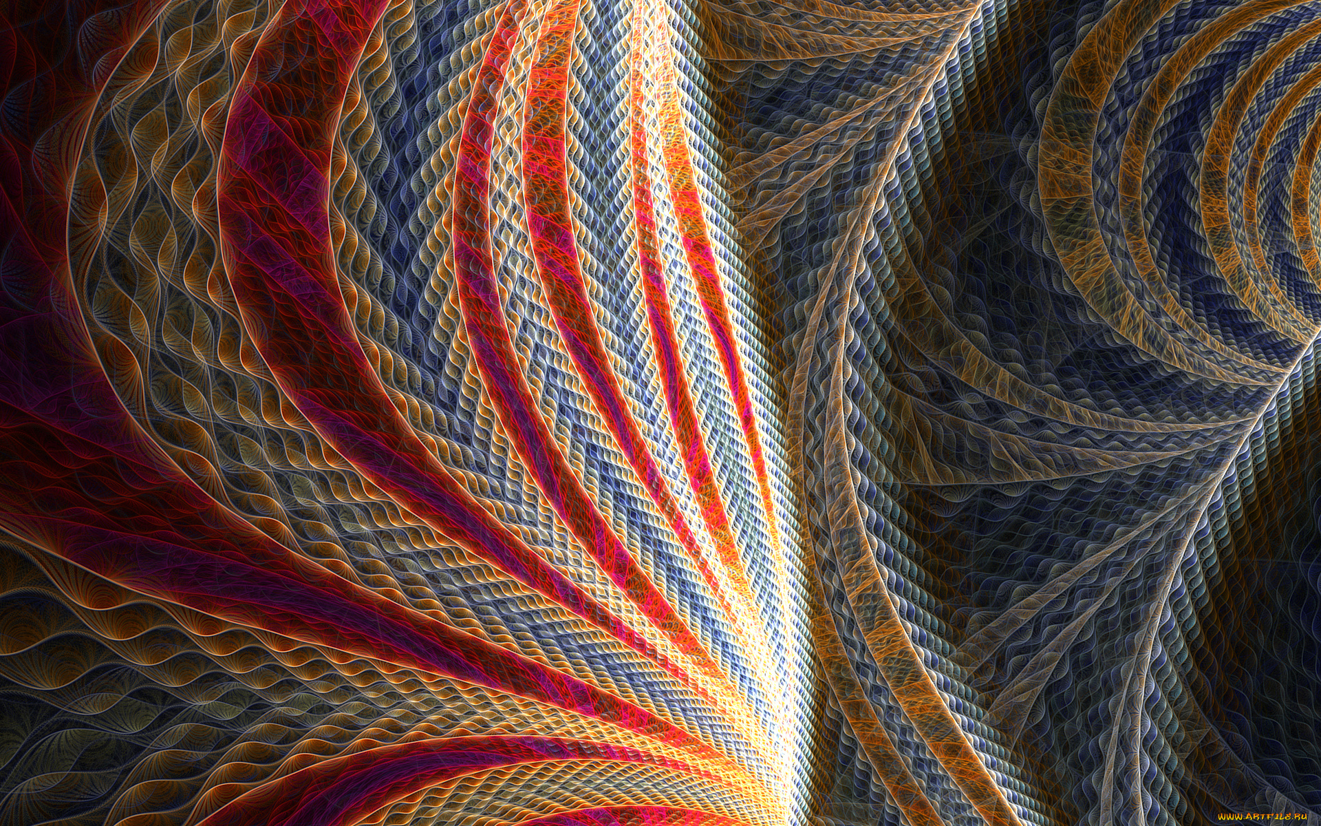 3д, графика, фракталы, , fractal, цвета, фон, узор