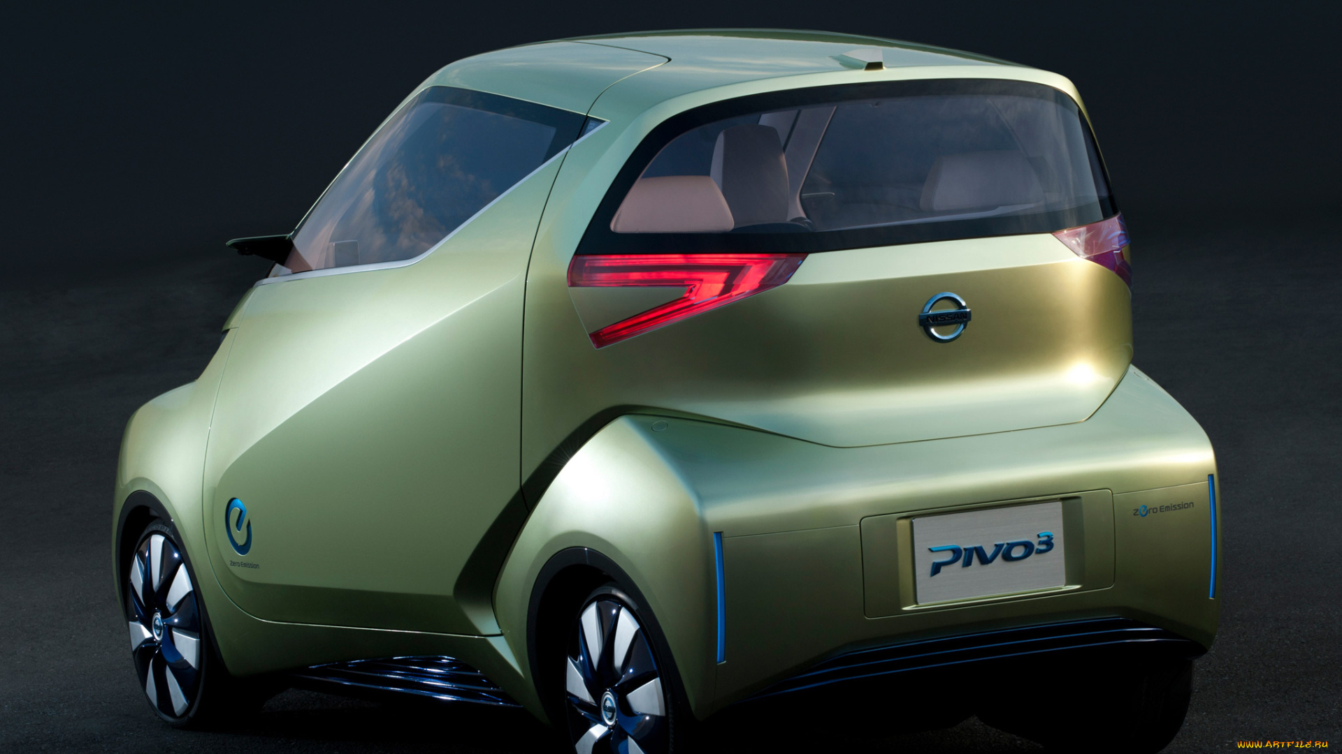 nissan, pivo-3, concept, 2011, автомобили, nissan, datsun, pivo-3, 2011, concept