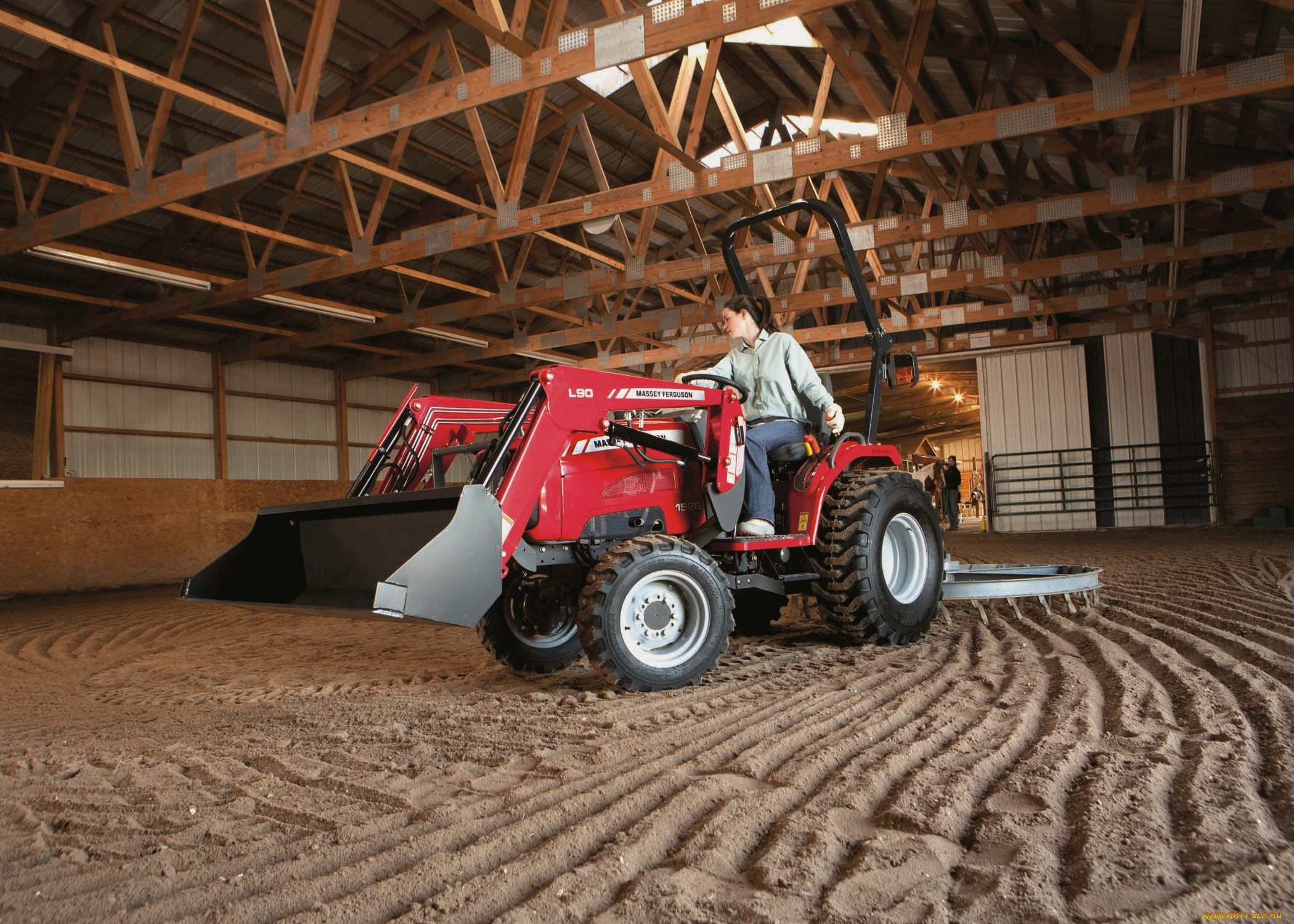 техника, фронтальные, погрузчики, massey, ferguson