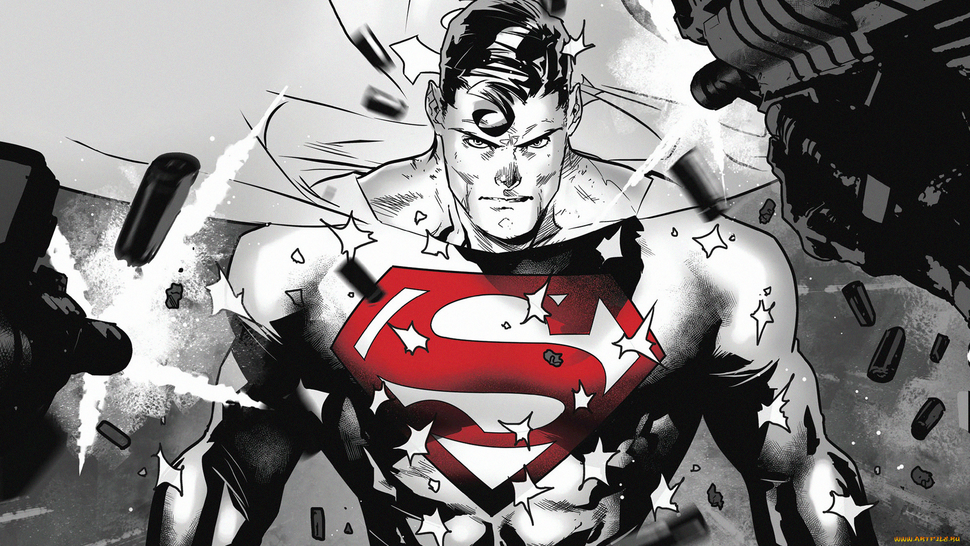 рисованное, комиксы, superman