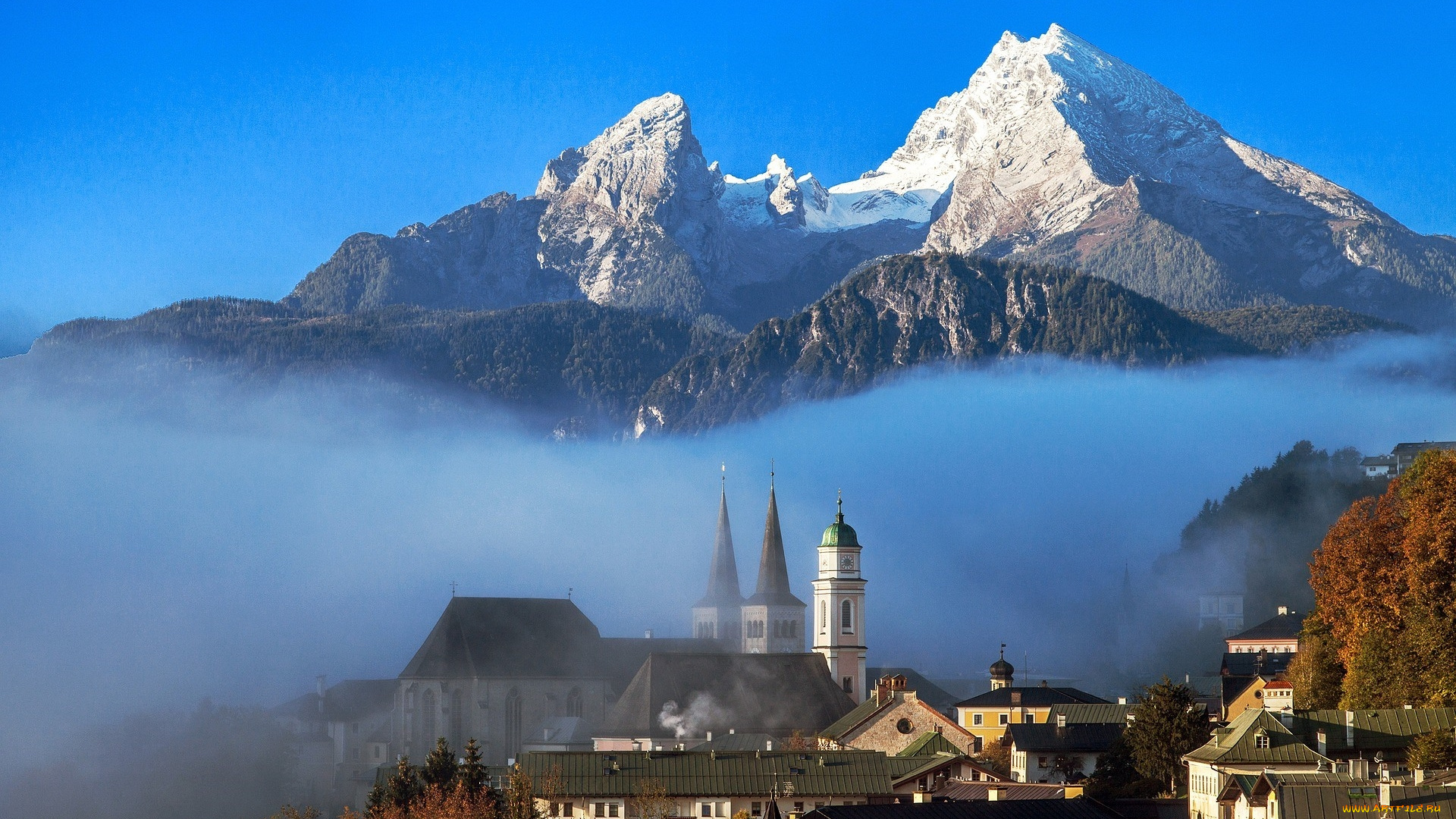 berchtesgaden, , bavaria, , germany, города, -, панорамы, bavaria, germany