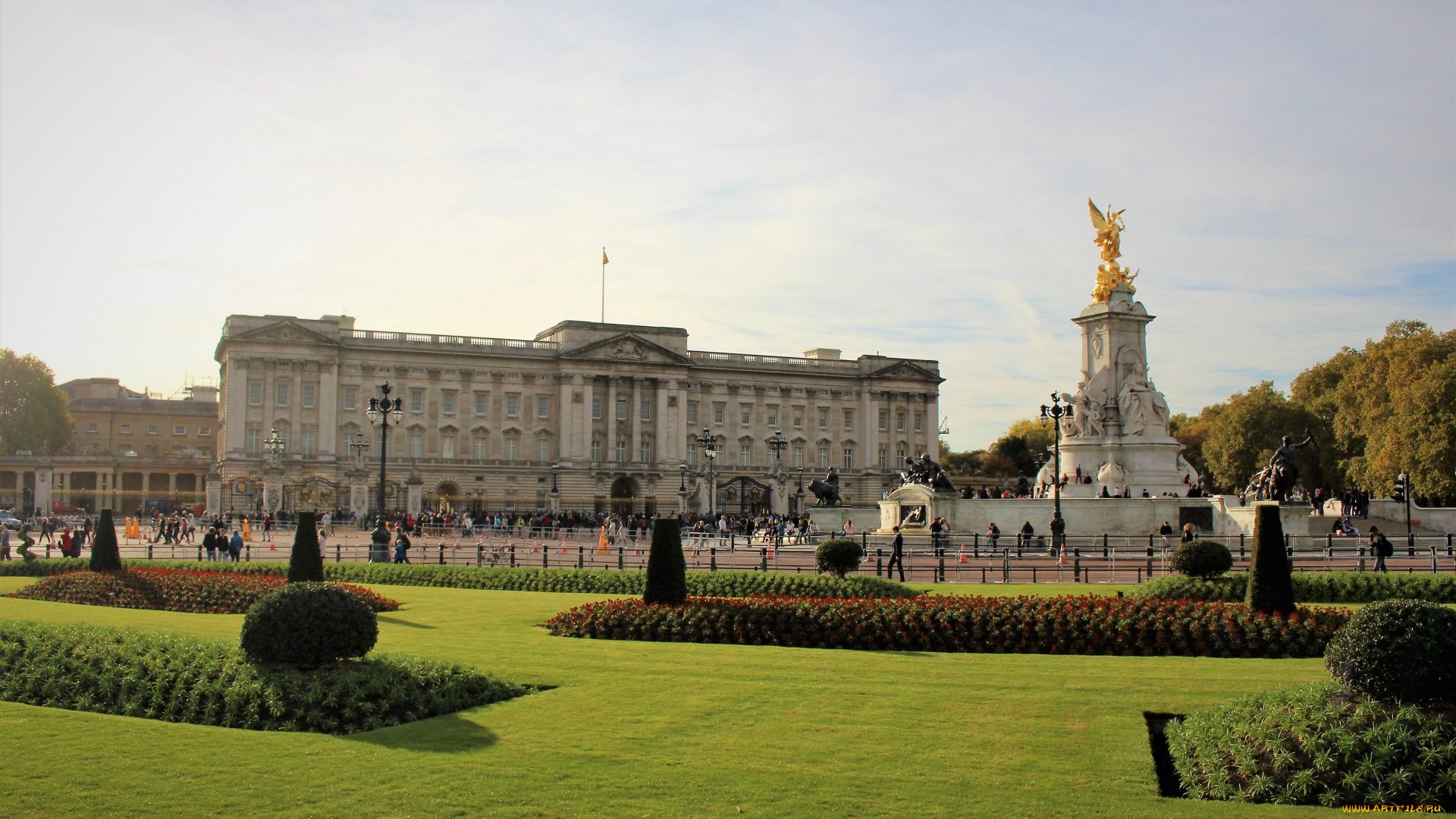 buckingham, palace, города, лондон, , великобритания, buckingham, palace