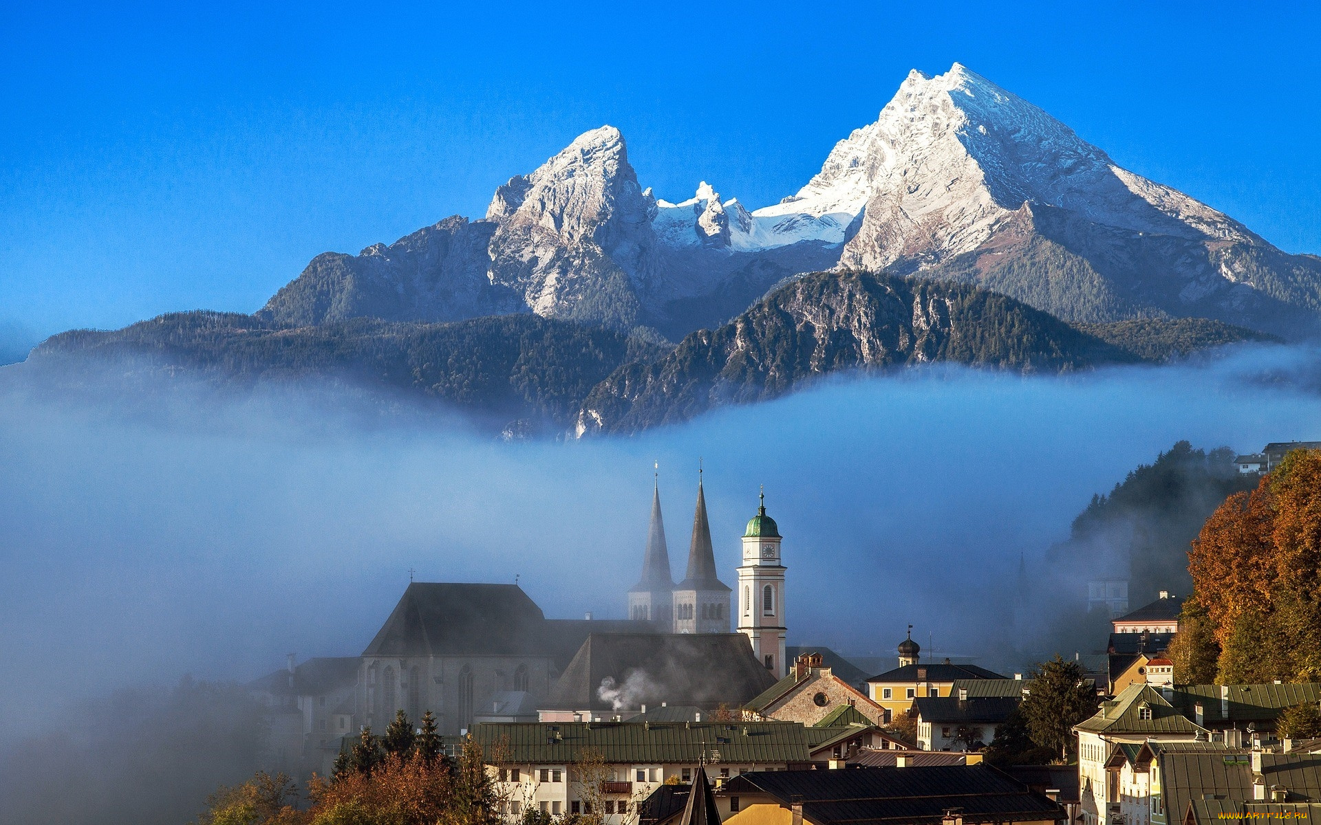 berchtesgaden, , bavaria, , germany, города, -, панорамы, bavaria, germany