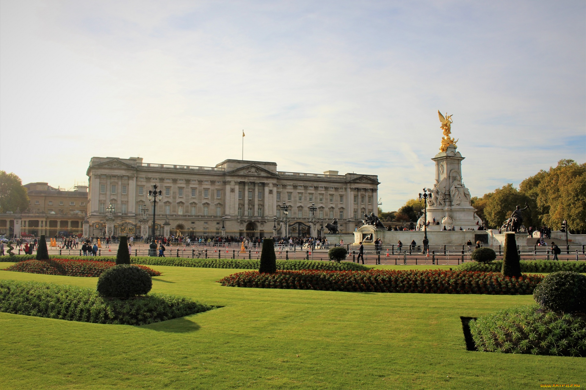 buckingham, palace, города, лондон, , великобритания, buckingham, palace