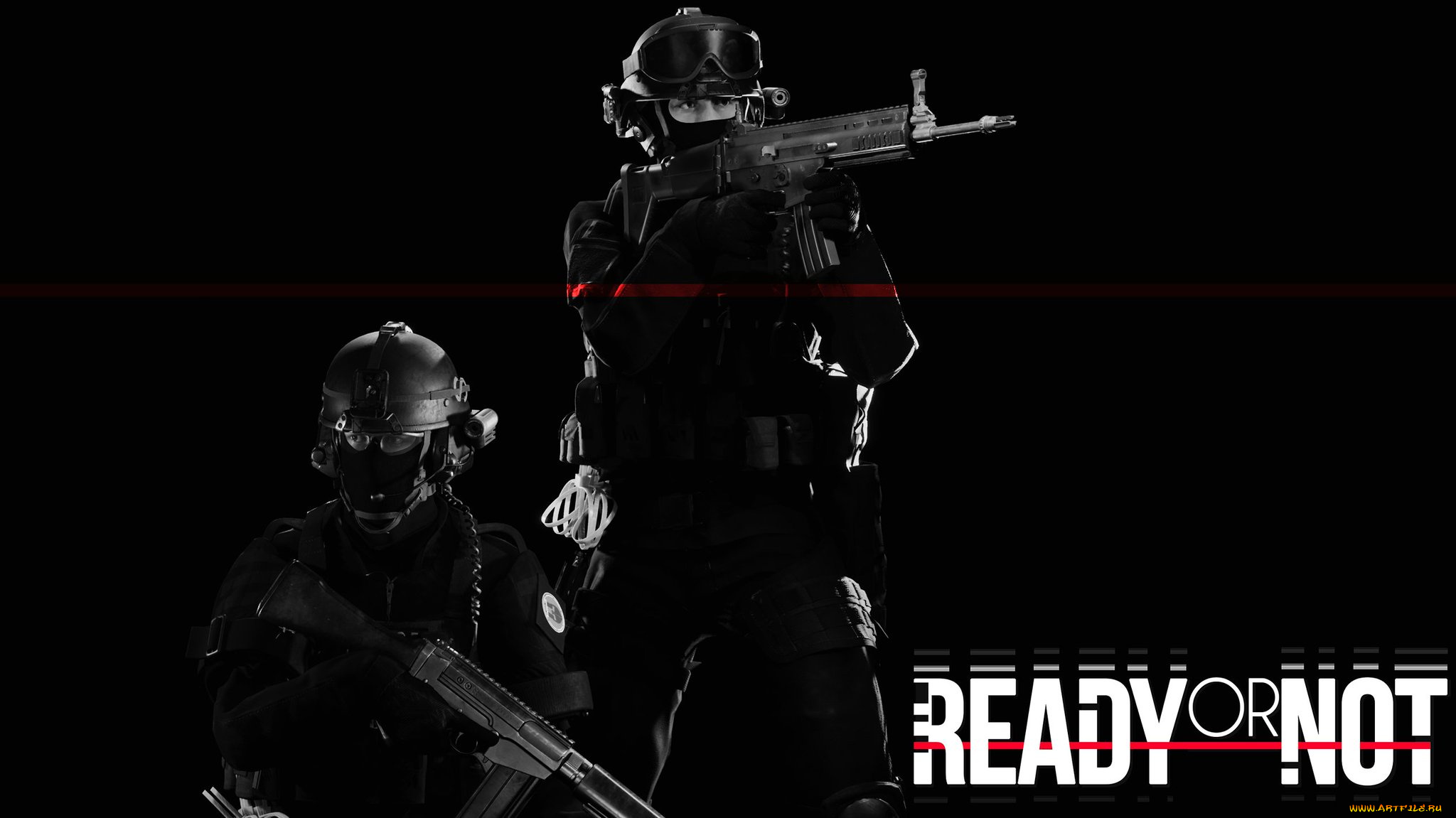 видео, игры, ready, or, not, спецназ, оружие