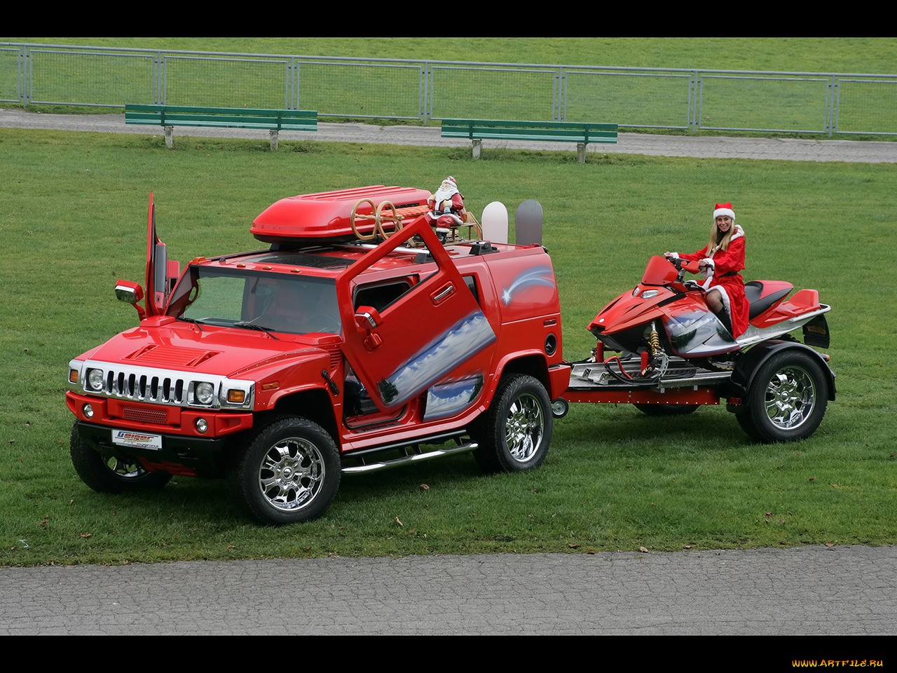 2006, geigercars, christmas, hummer, h2, автомобили