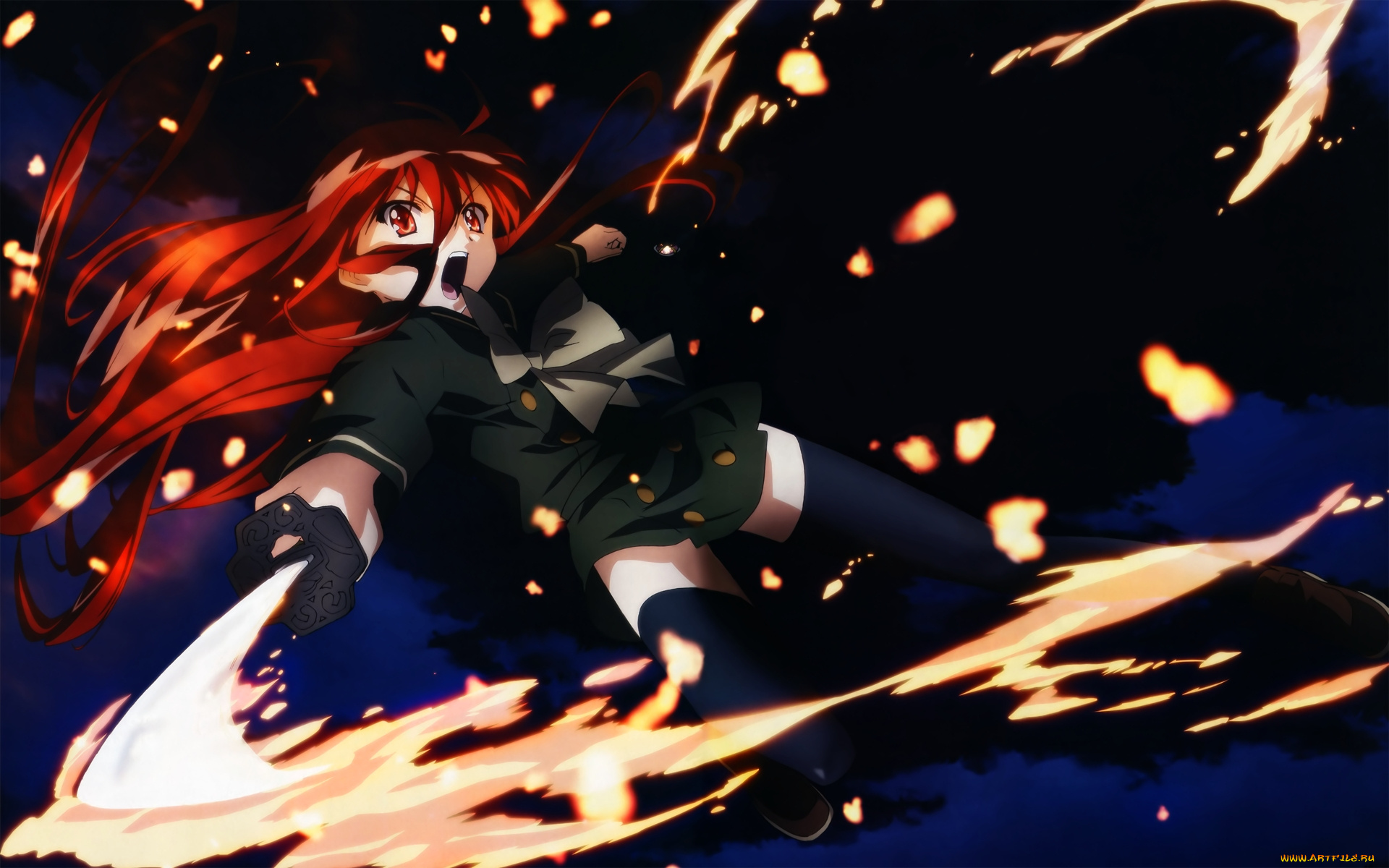 аниме, shakugan, no, shana