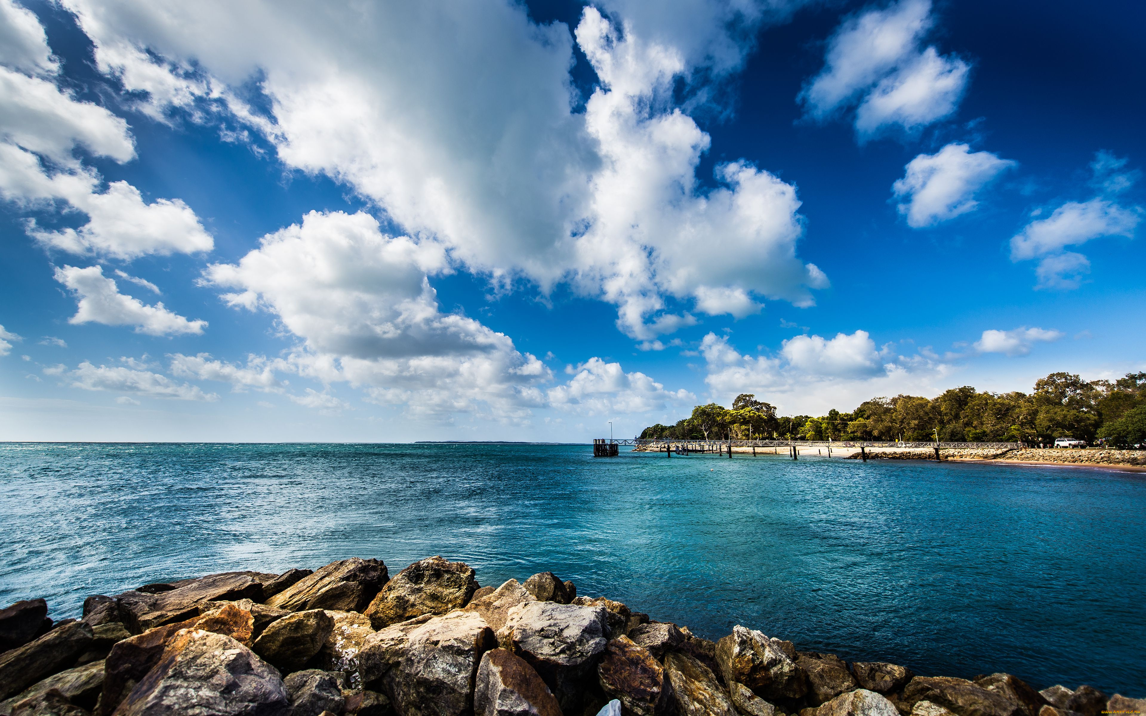 north, stradbroke, island, queensland, australia, природа, побережье, австралия, океан