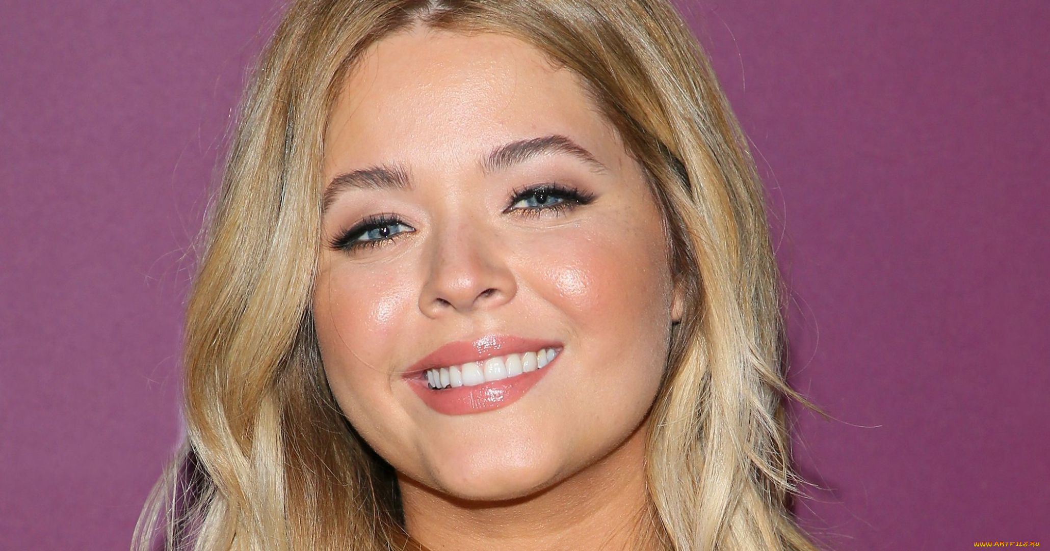 девушки, sasha, pieterse, улыбка, лицо, блондинка, актриса