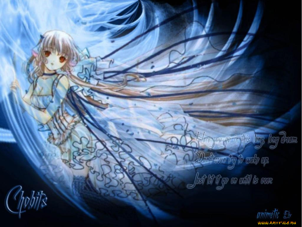 аниме, chobits