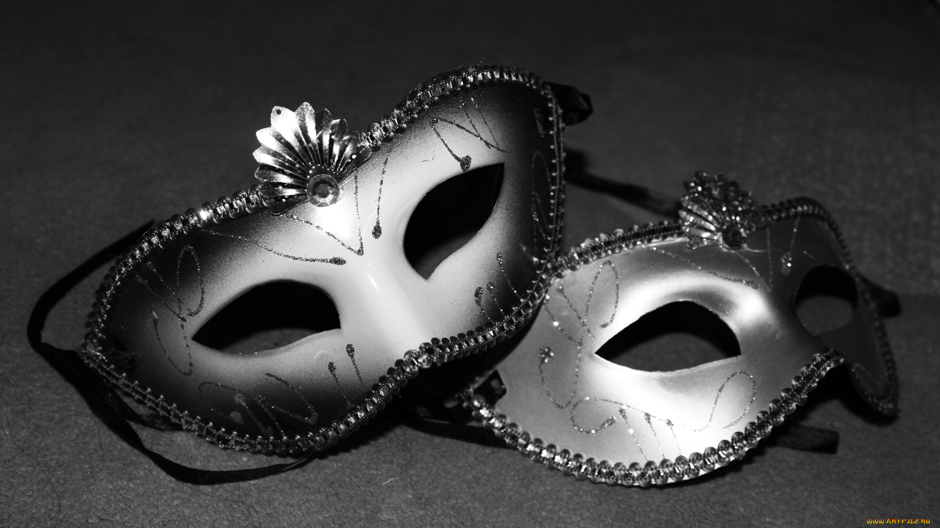 разное, маски, карнавальные, костюмы, черно-белое, бал, красота, таинственность, украшения