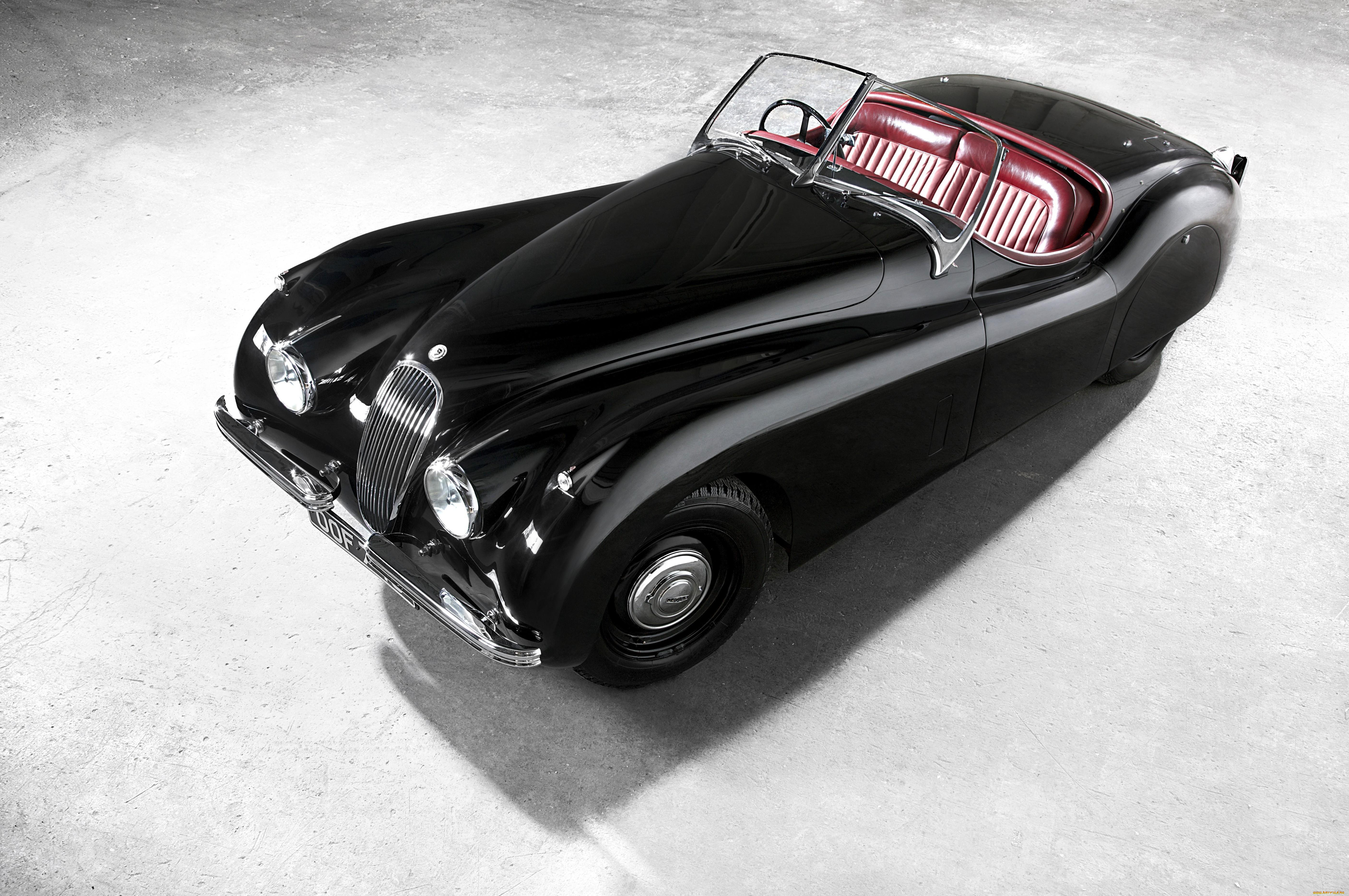 автомобили, jaguar, xk120, 1953, кабриолет, ягуар